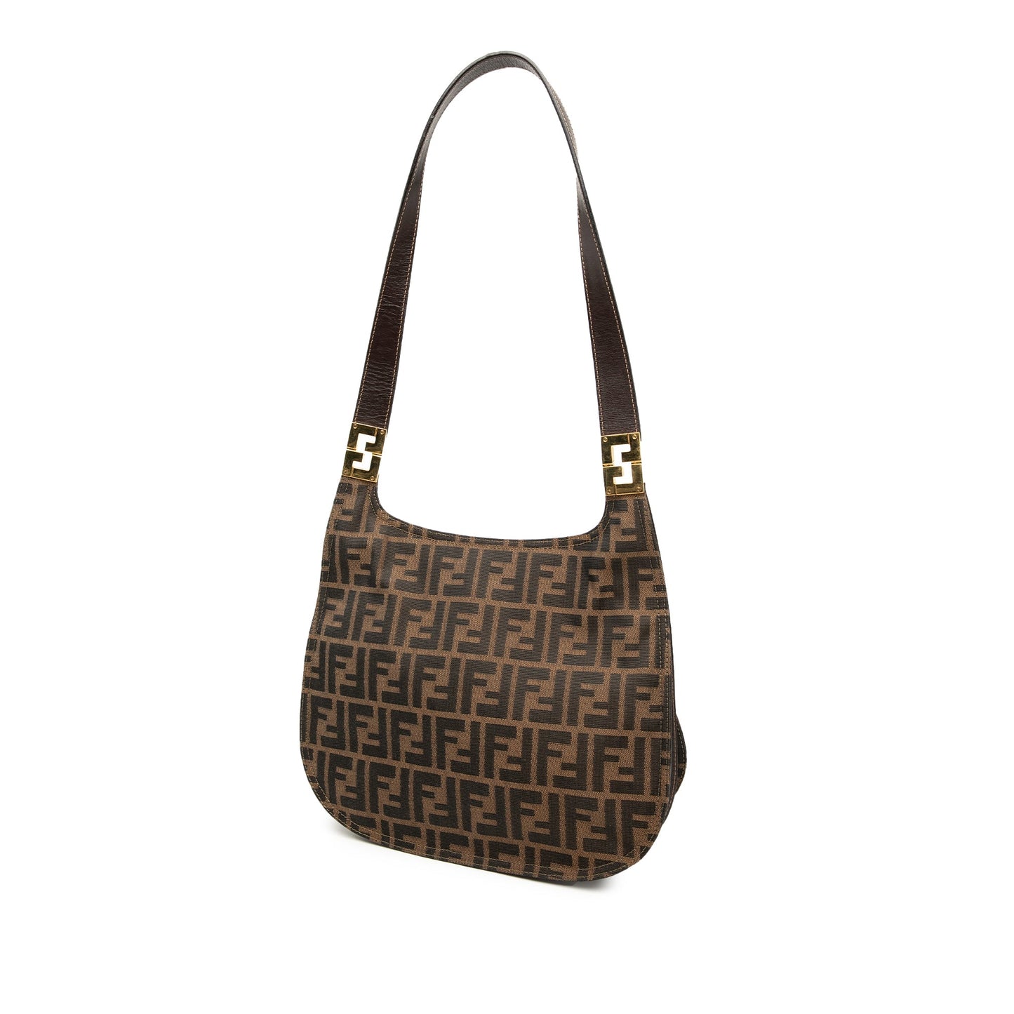 Fendi Zucca Canvas Hobo