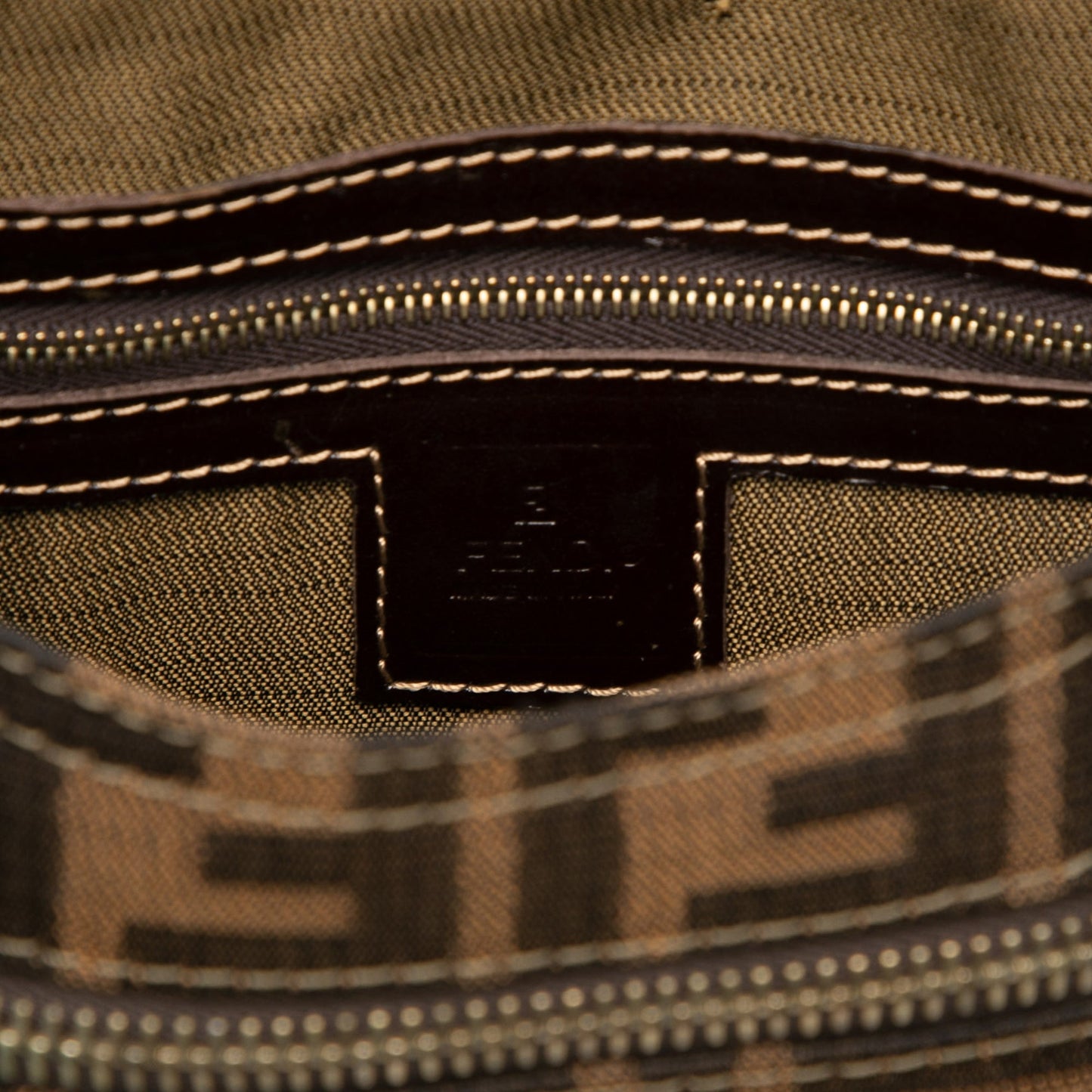 Fendi Zucca Canvas Hobo
