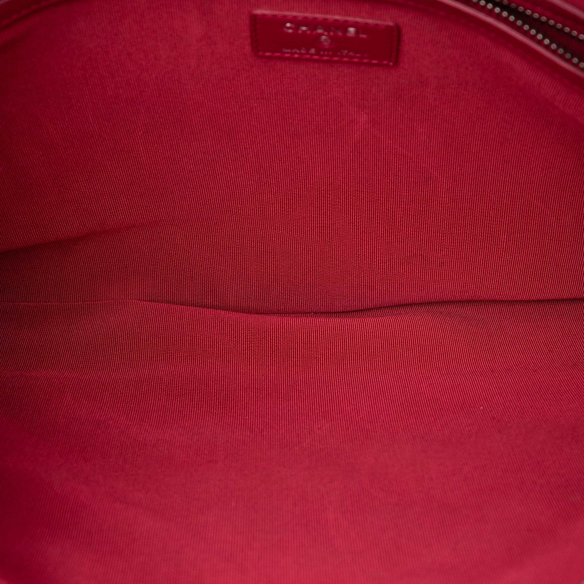 Chanel Large Aged Calfskin Gabrielle O Case Clutch