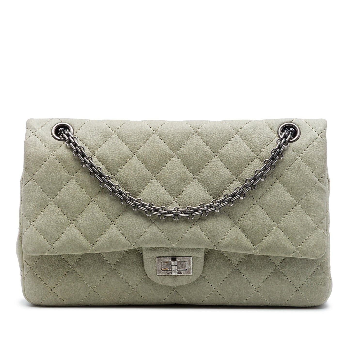 Chanel Quilted Caviar Reissue 2.55 Double Flap 226