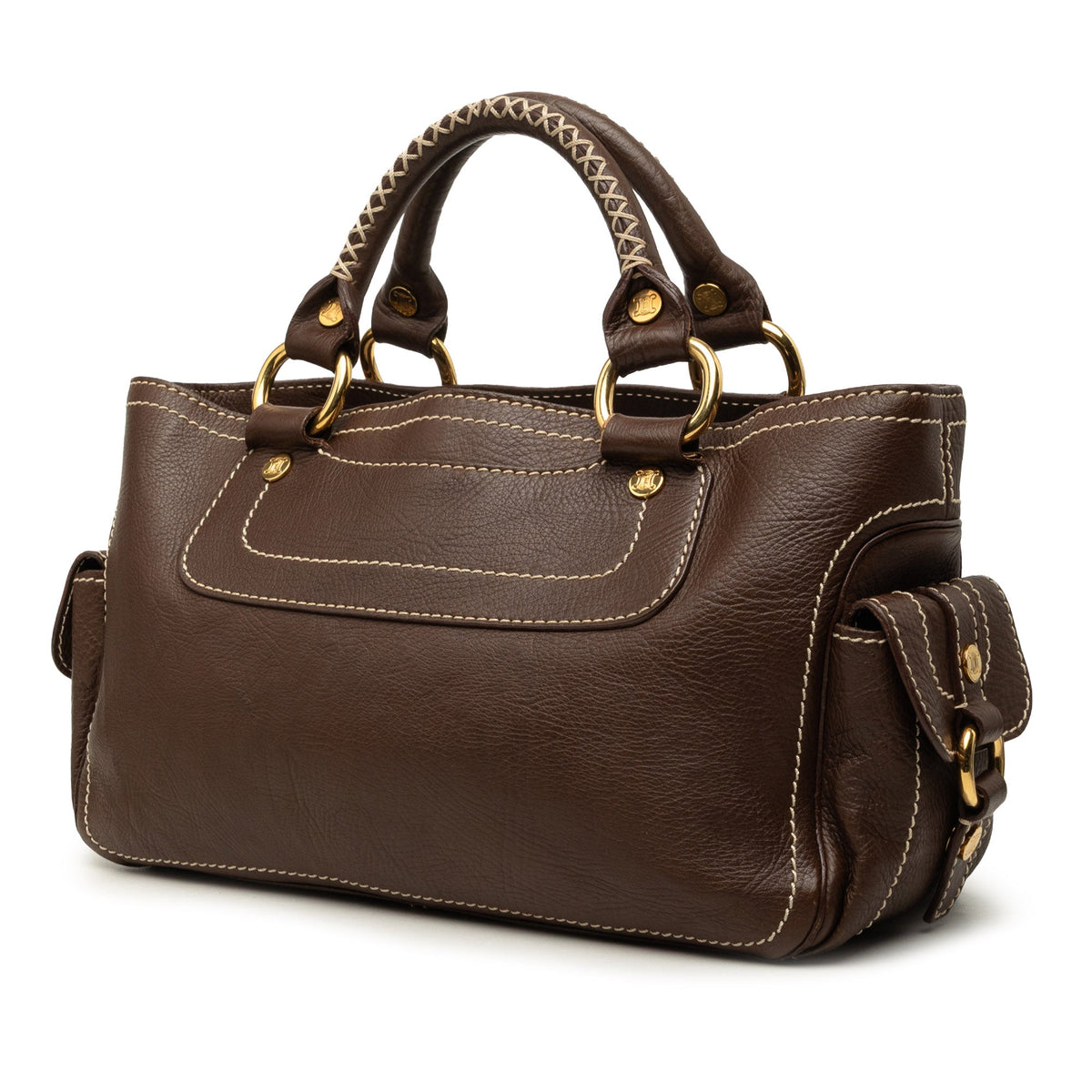 Celine Leather Boogie Handbag