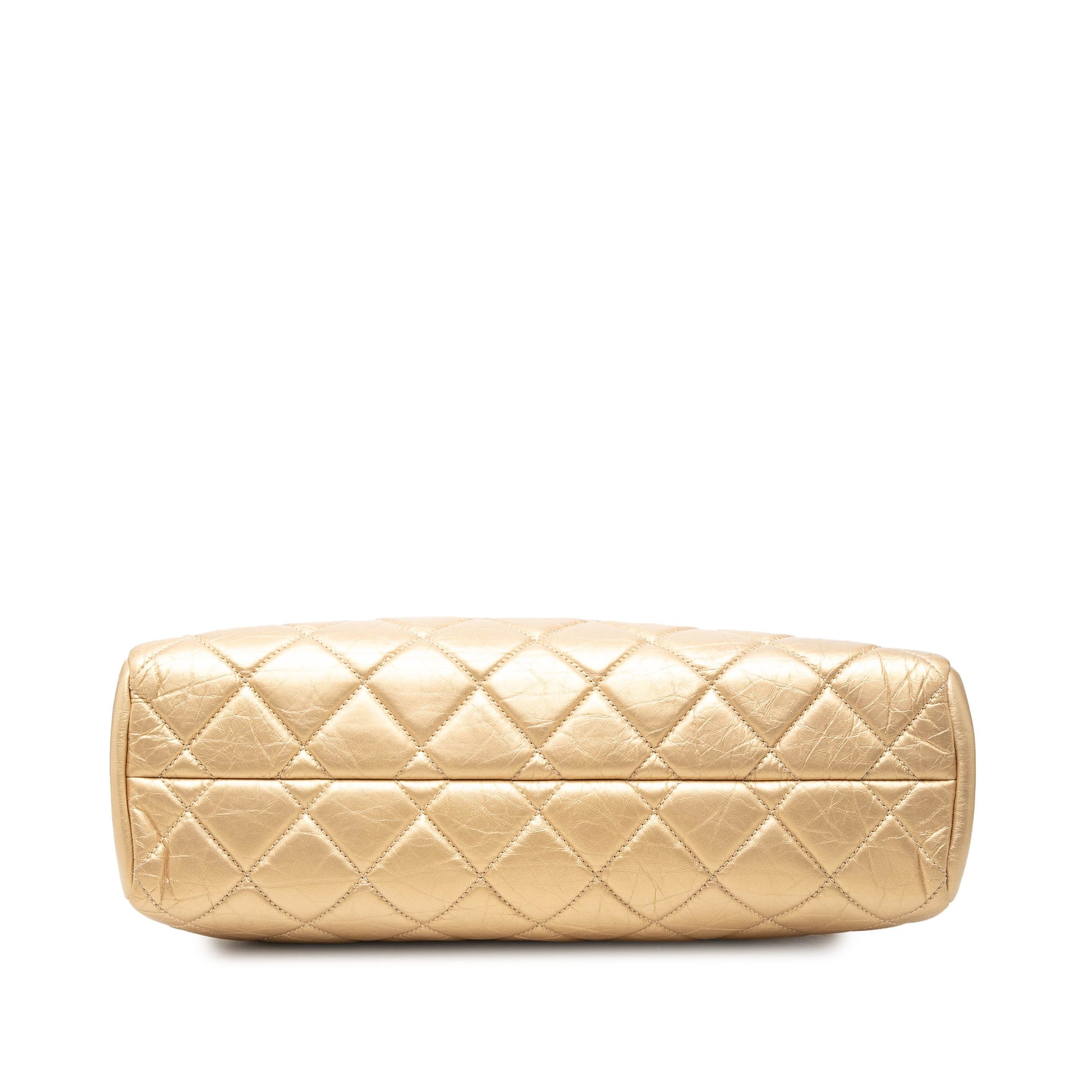 Chanel Medium Aged Calfskin Just Mademoiselle Bowling Bag