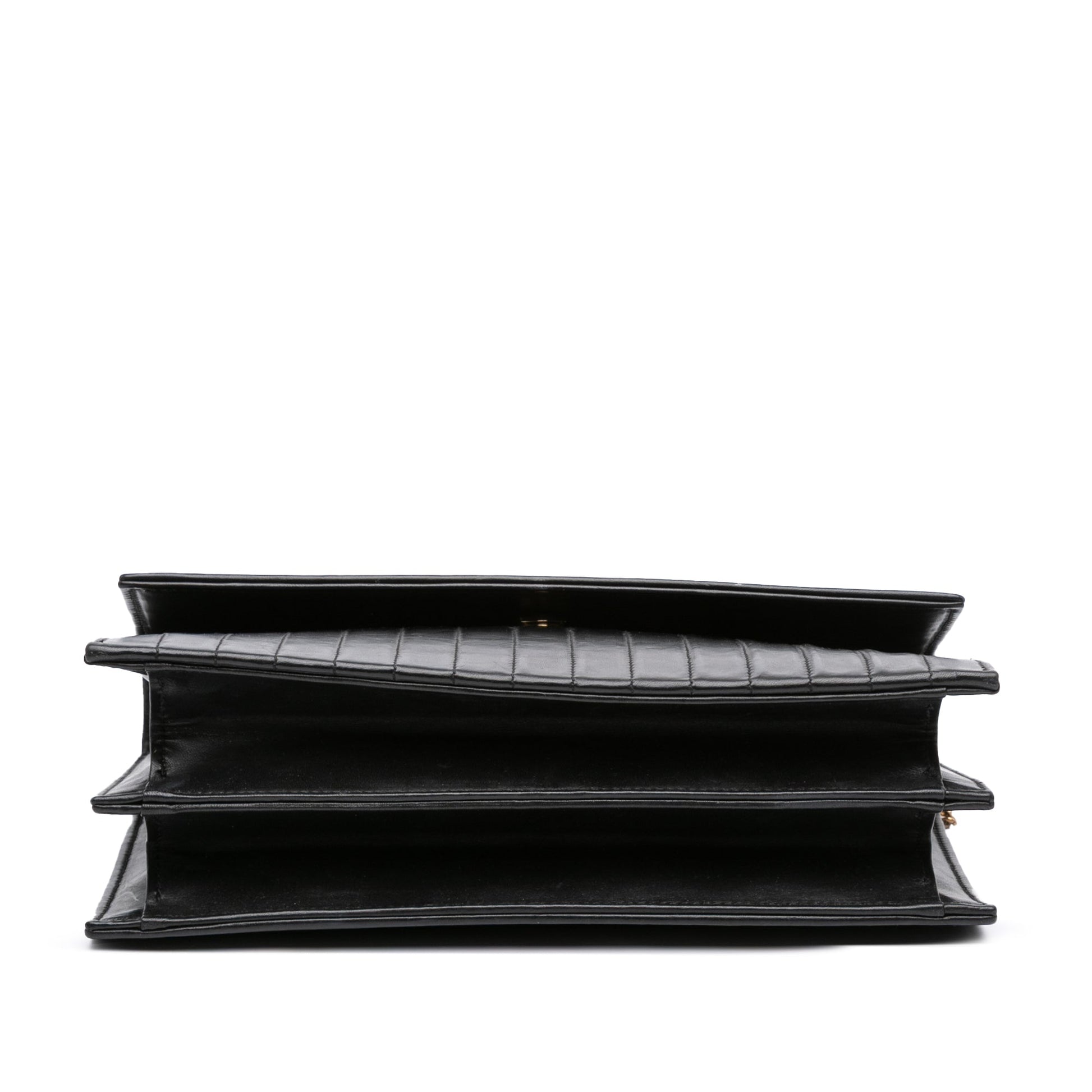 Saint Laurent Quilted Calfskin Victoire Chain Crossbody