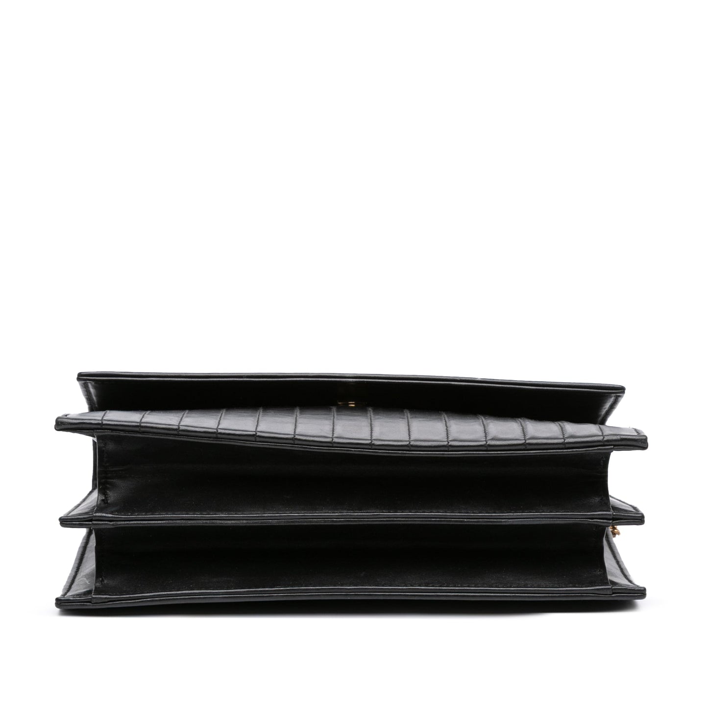 Saint Laurent Quilted Calfskin Victoire Chain Crossbody