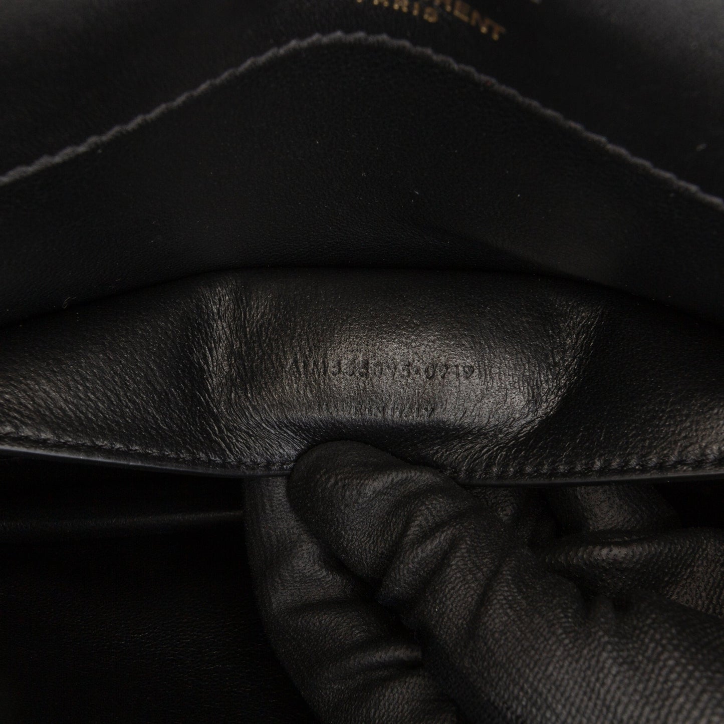 Saint Laurent Quilted Calfskin Victoire Chain Crossbody