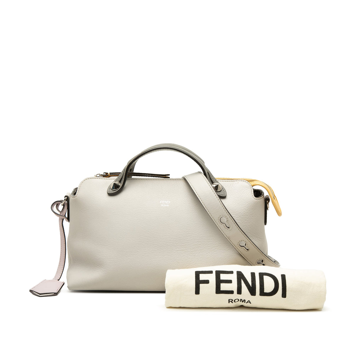 Fendi Medium Tricolor Leather By The Way Satchel