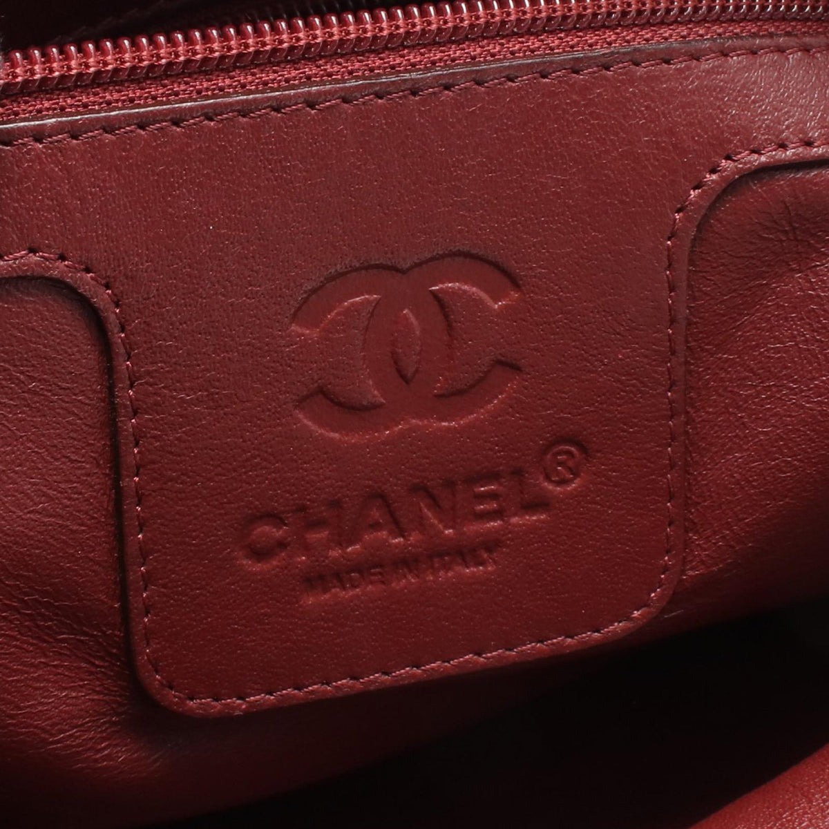 Chanel Large Quilted Aged Calfskin Coco Cocoon Messenger Bag — Black