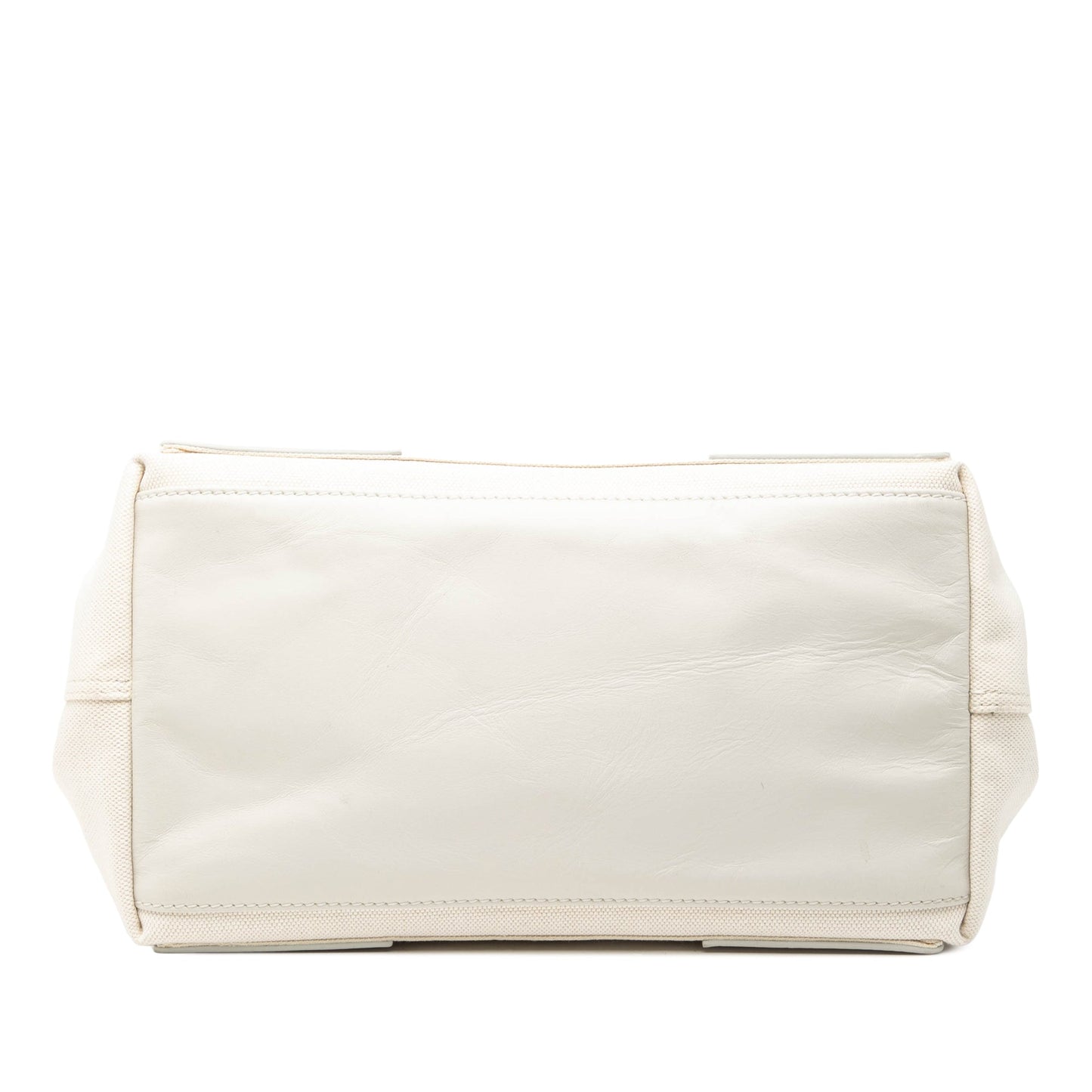 Balenciaga Canvas Navy Cabas Tote S
