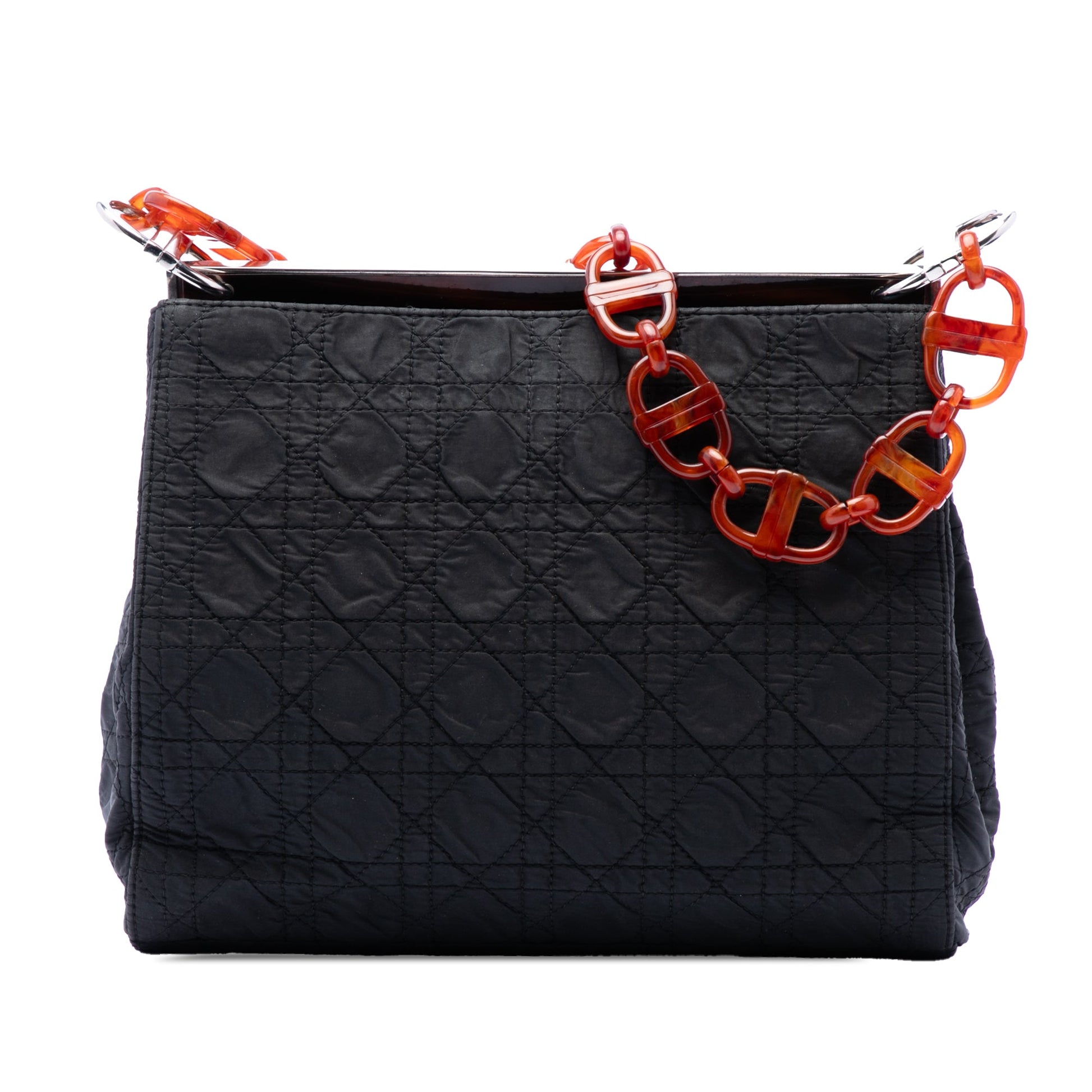 Dior Nylon Cannage Shoulder Bag
