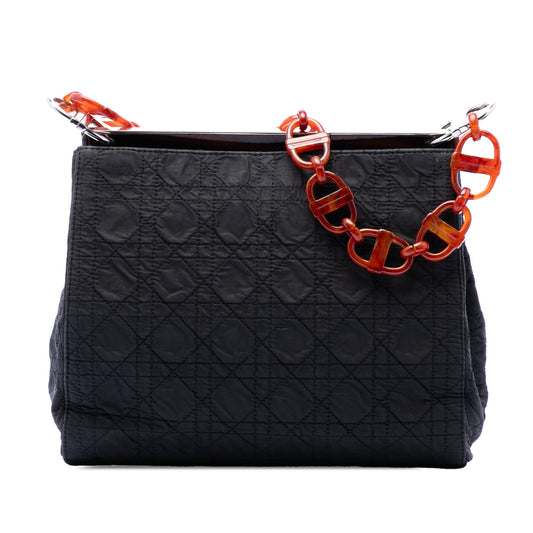 Dior Nylon Cannage Shoulder Bag