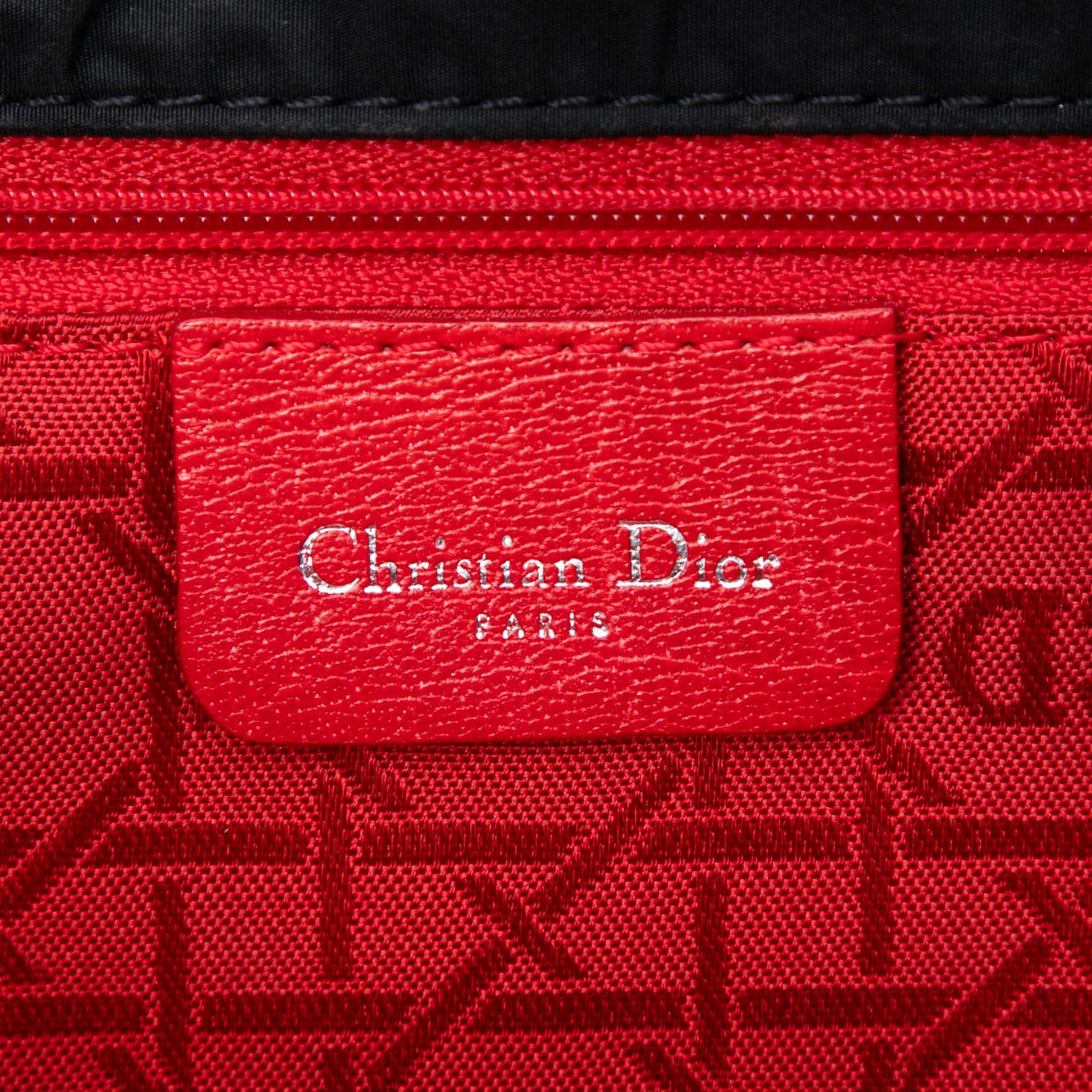 Dior Nylon Cannage Shoulder Bag
