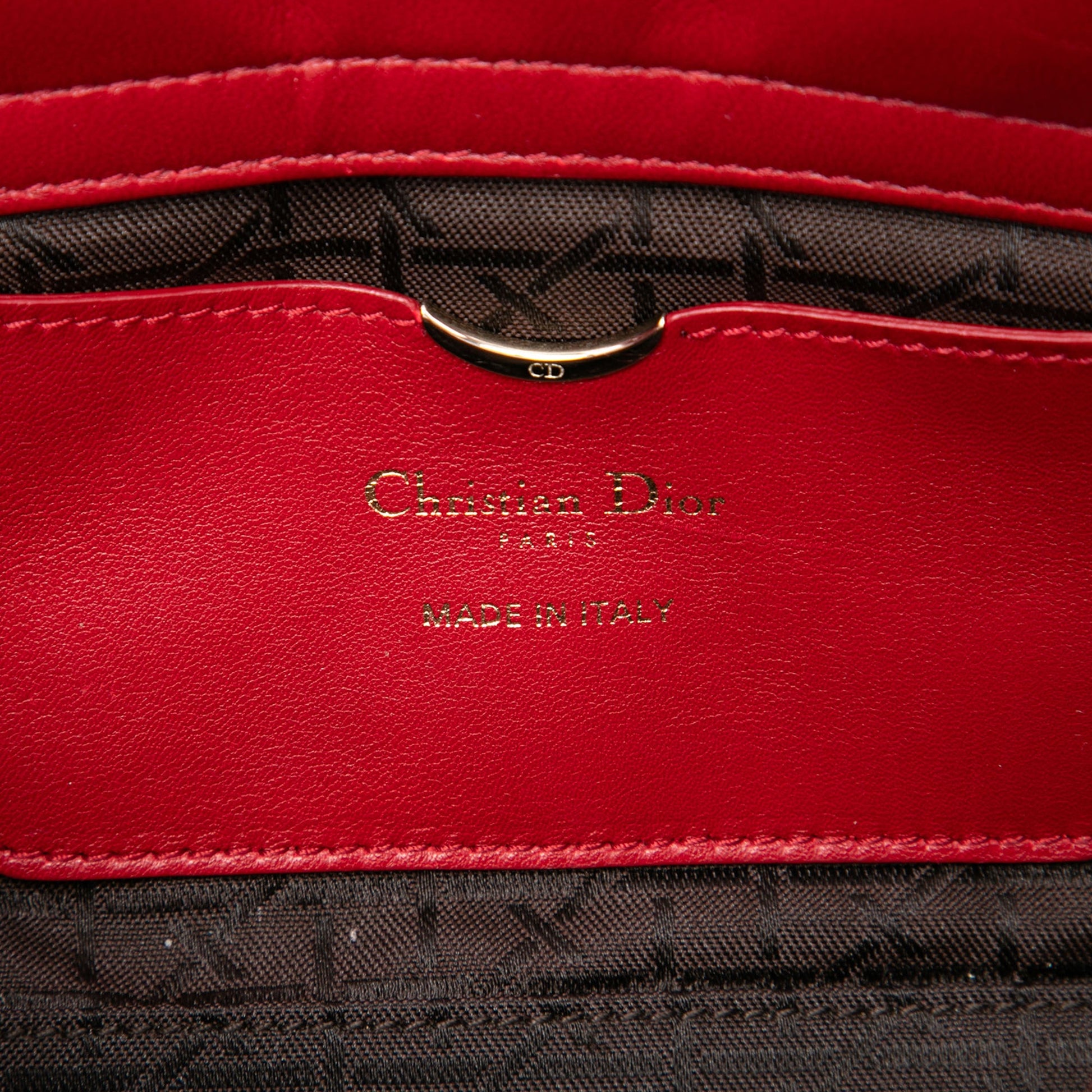 Dior Medium Lambskin Cannage Lady D Joy