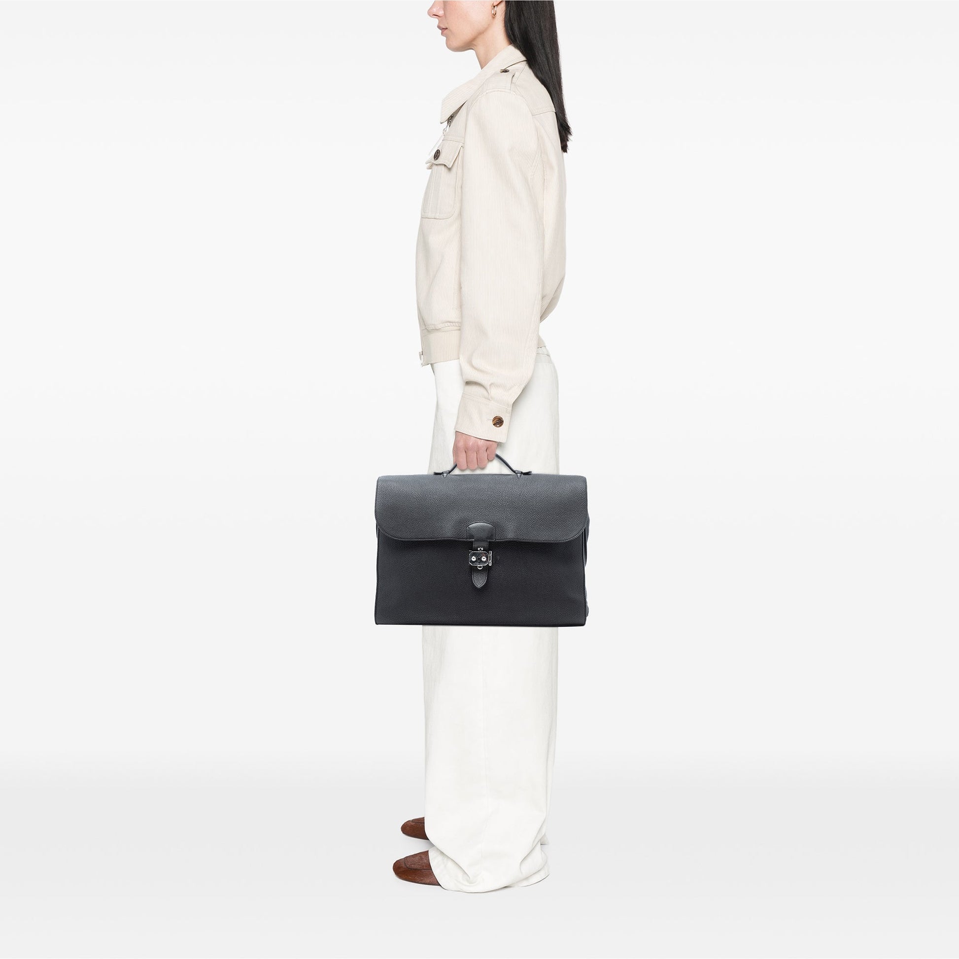 Hermès Togo Sac A Depeches 38