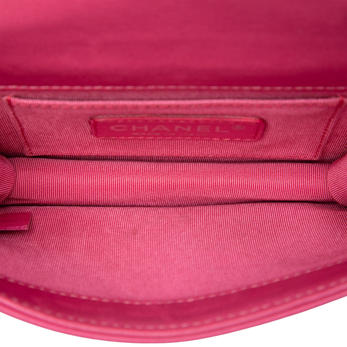 Chanel Mini Ombre Acrylic and Patent Boy Brick Flap