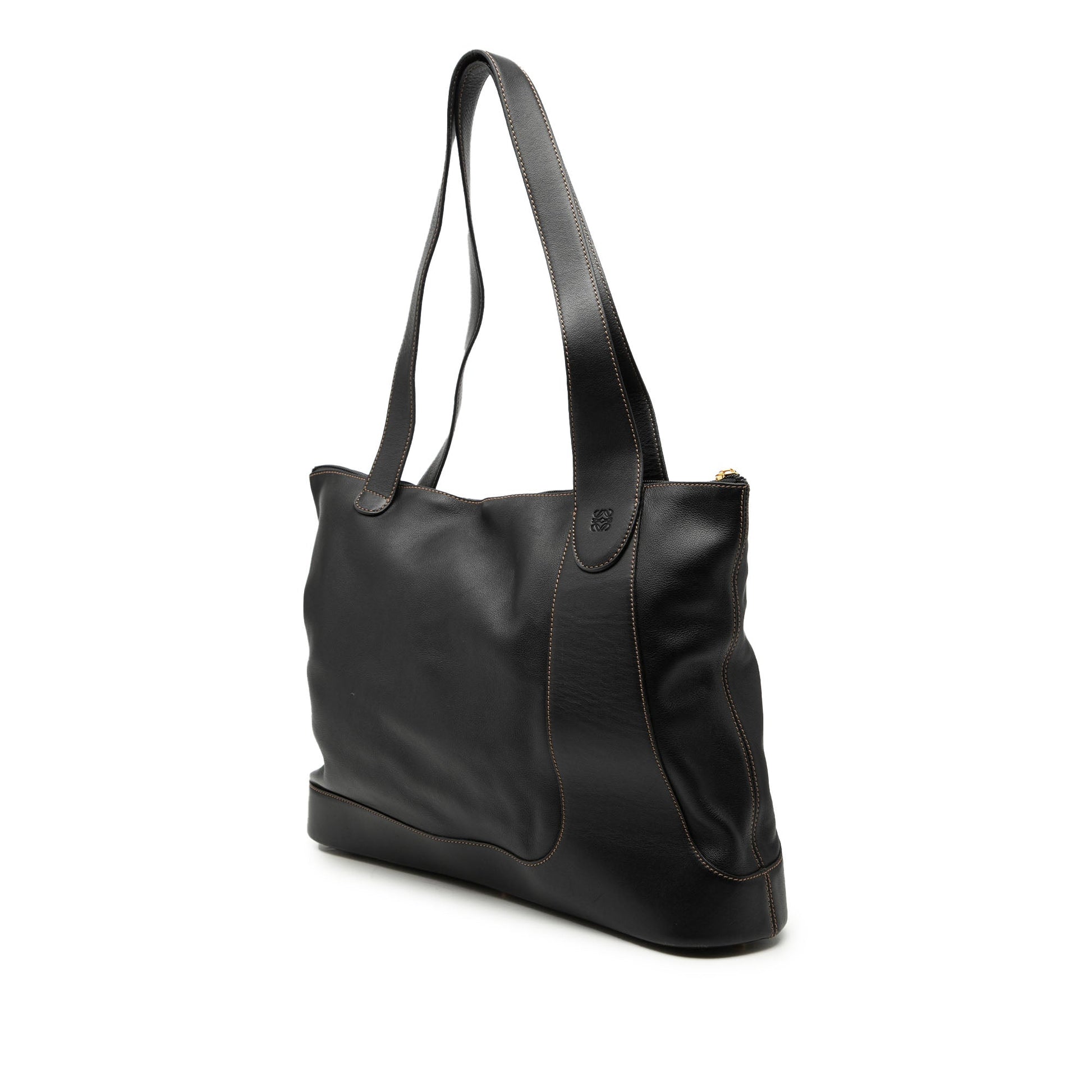 LOEWE Leather Anagram Tote