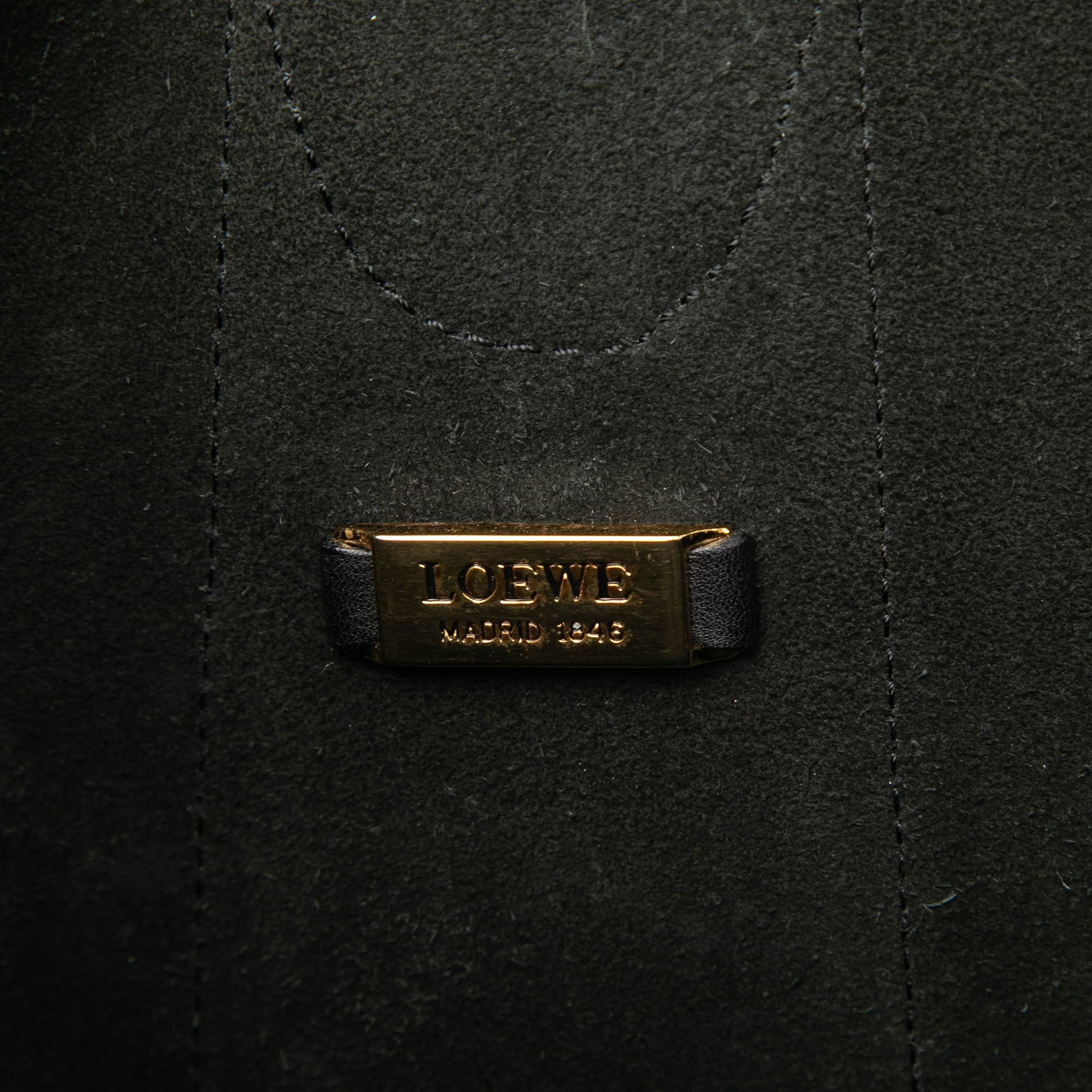 LOEWE Leather Anagram Tote