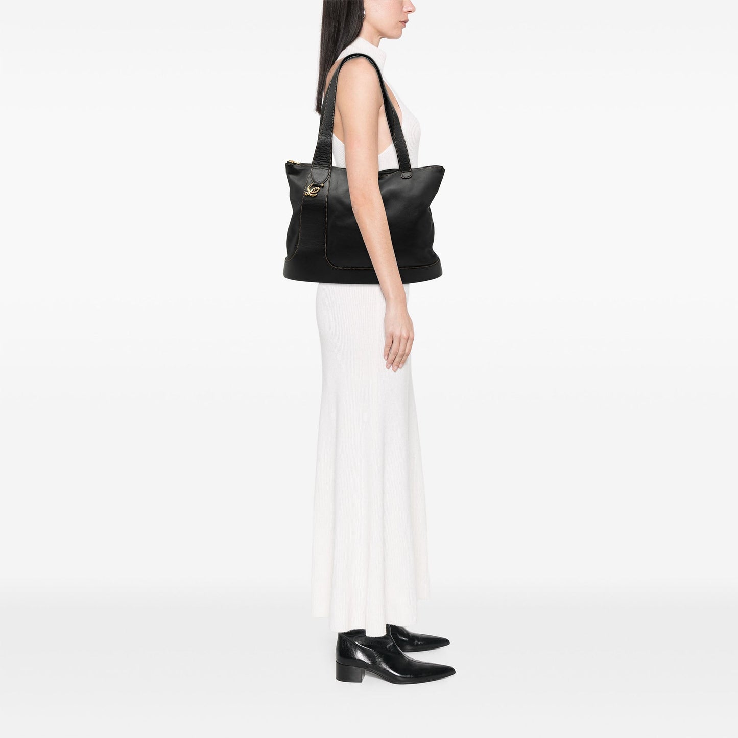 LOEWE Leather Anagram Tote