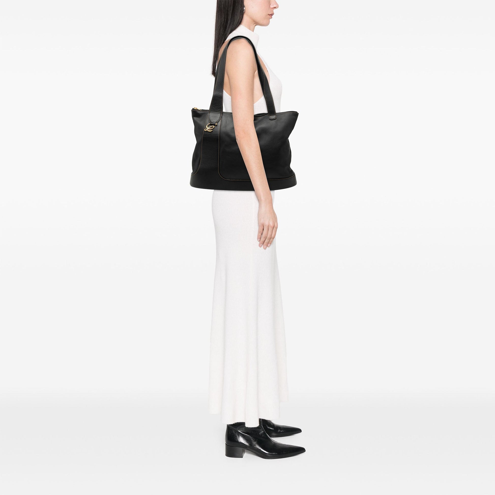 LOEWE Leather Anagram Tote