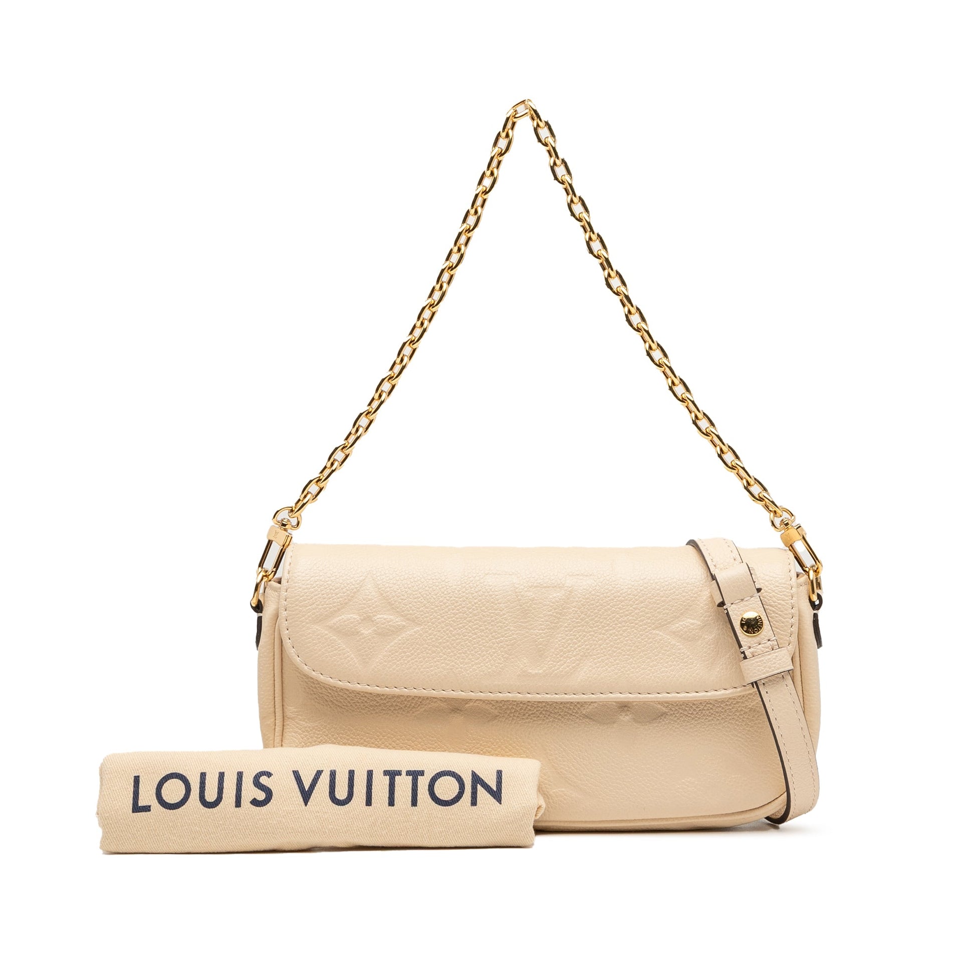 Louis Vuitton Monogram Empreinte Giant Ivy Wallet on Chain