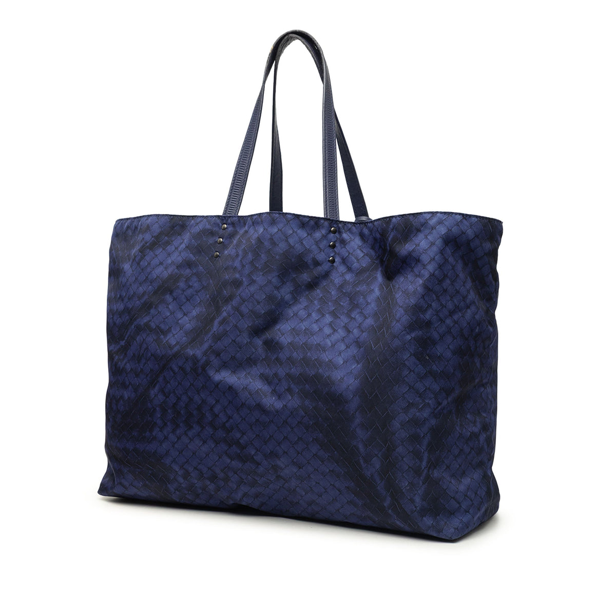 Bottega Veneta Nylon Intrecciolusion Tote