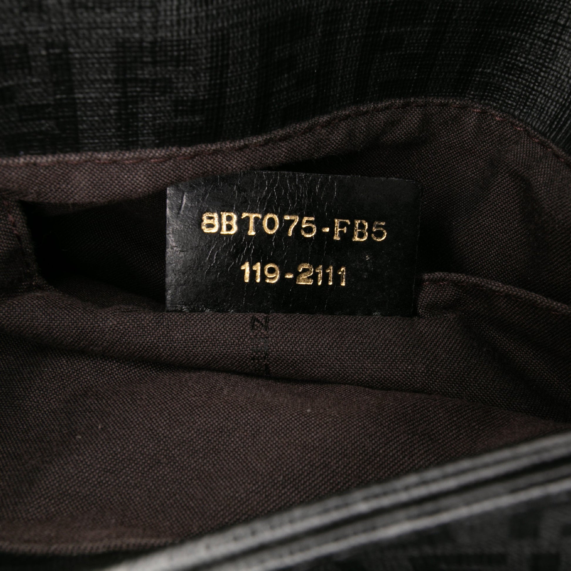 Fendi Zucchino Spalmati Crossbody