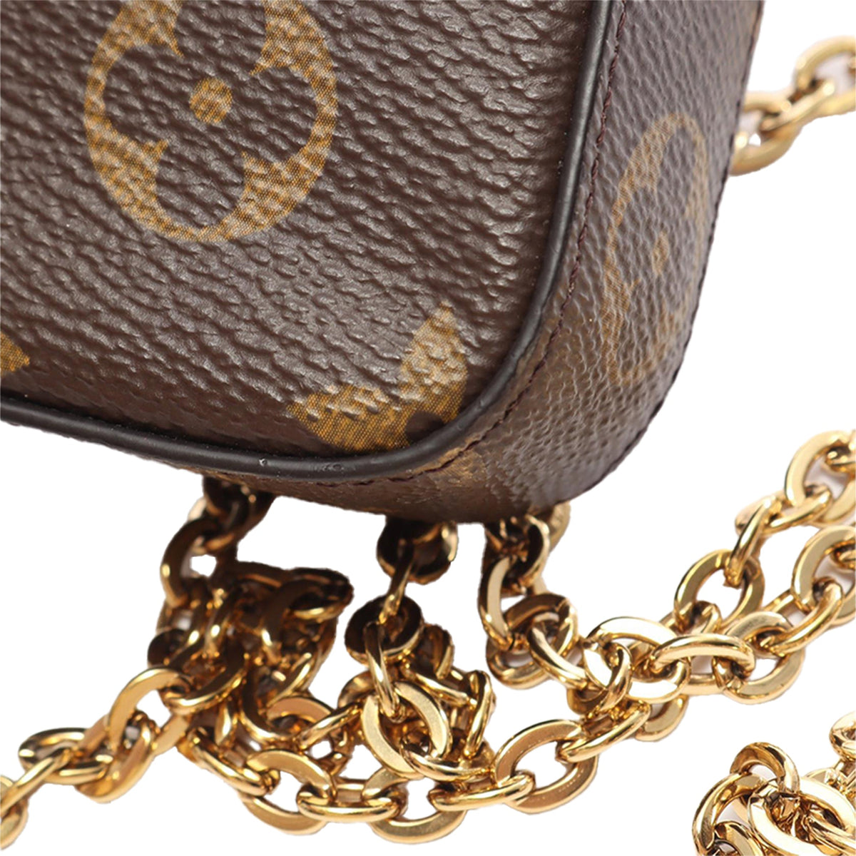 Louis Vuitton Monogram Pochette Felicie — Brown