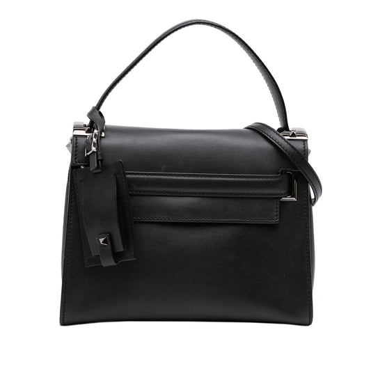 Valentino Small Leather My Rockstud Frame Satchel