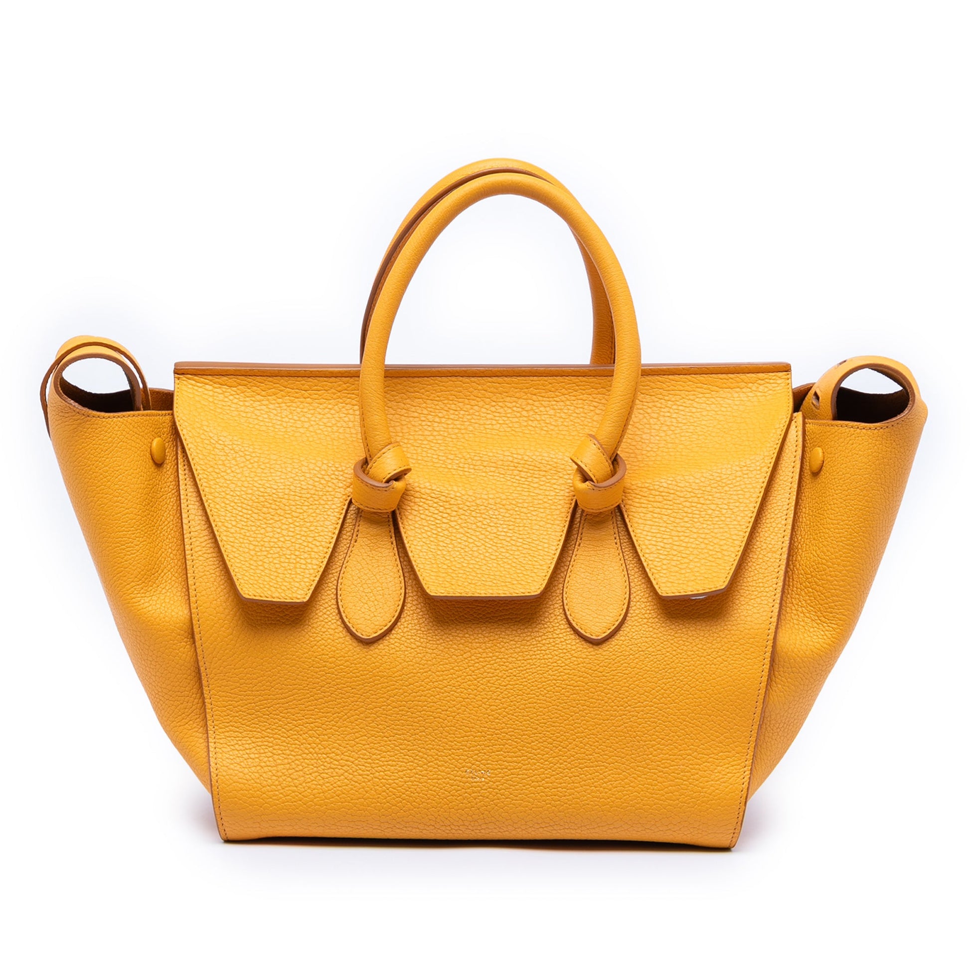 Celine Small Grained Calfskin Tie Knot Handbag