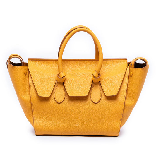 Celine Small Grained Calfskin Tie Knot Handbag