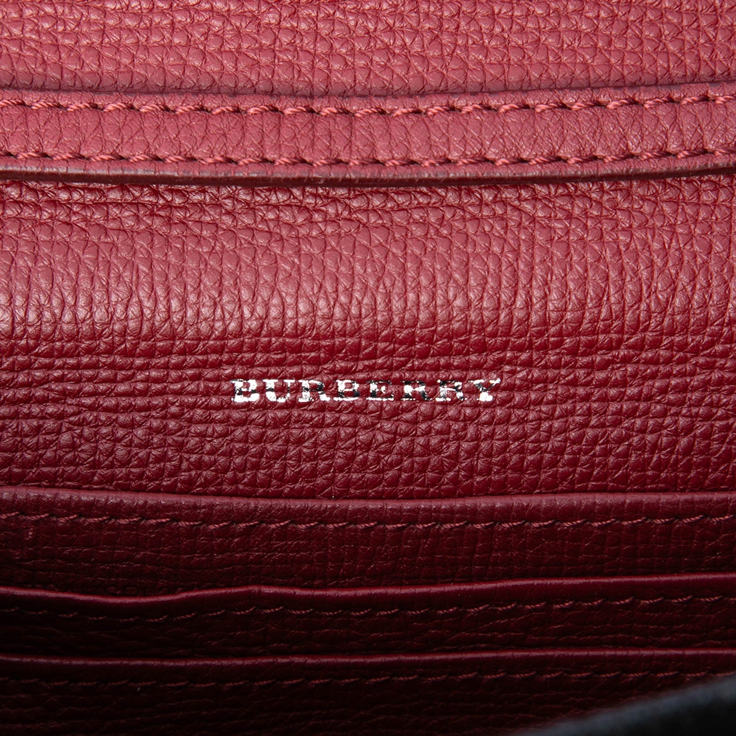Burberry Small Leather and House Check Canvas Derby Macken Crossbody