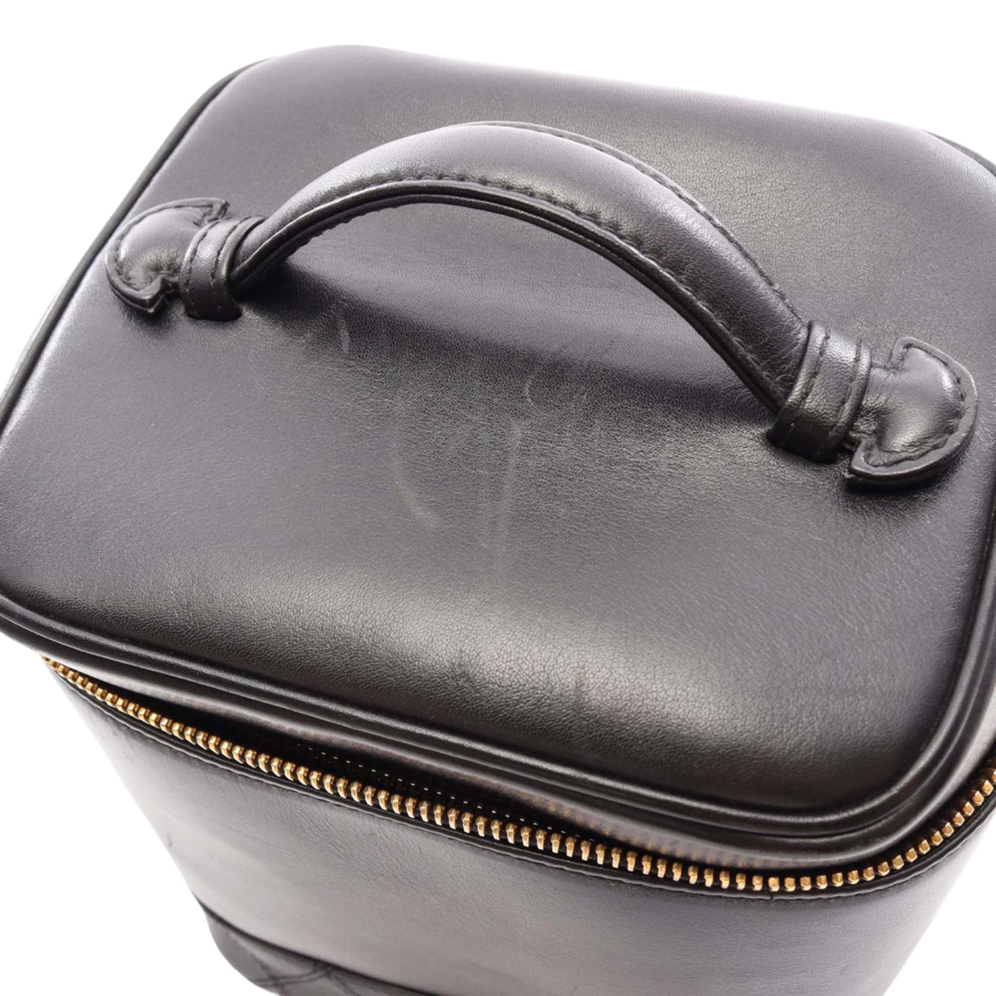 Chanel Matelasse Lambskin Leather Vanity Bag