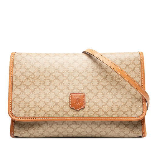 Celine Macadam Coated Canvas Crossbody