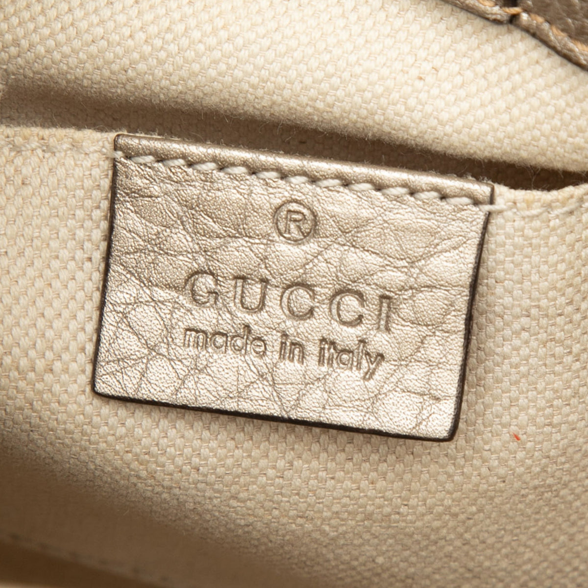 Gucci Mini Calfskin Bamboo Shopper Satchel