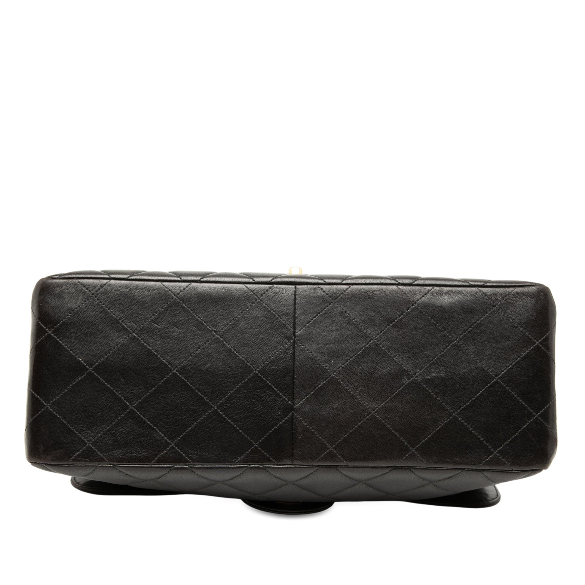 Chanel Jumbo Quilted Lambskin Double Sided Flap