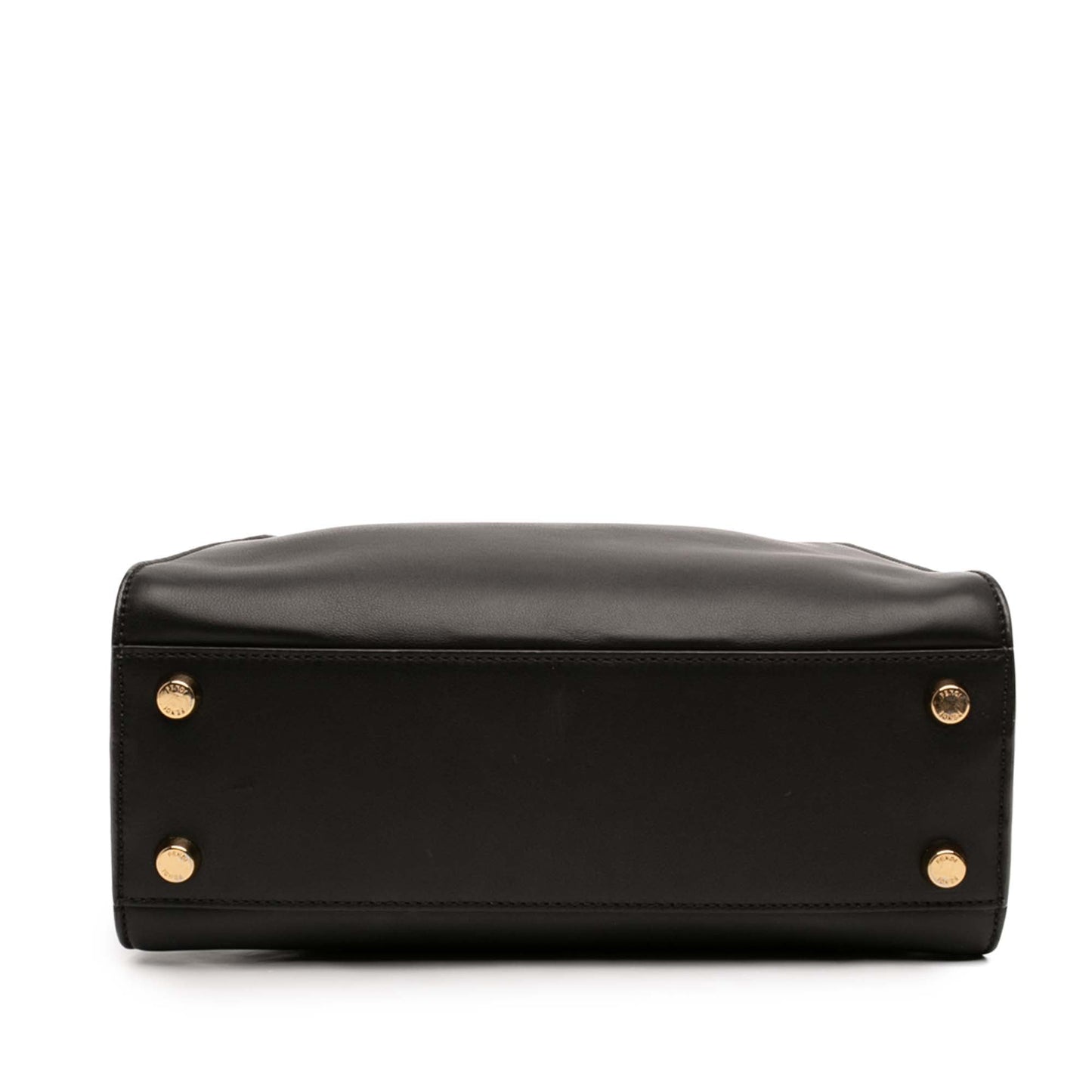 Fendi Medium Leather Peekaboo Iconic Essentially Satchel