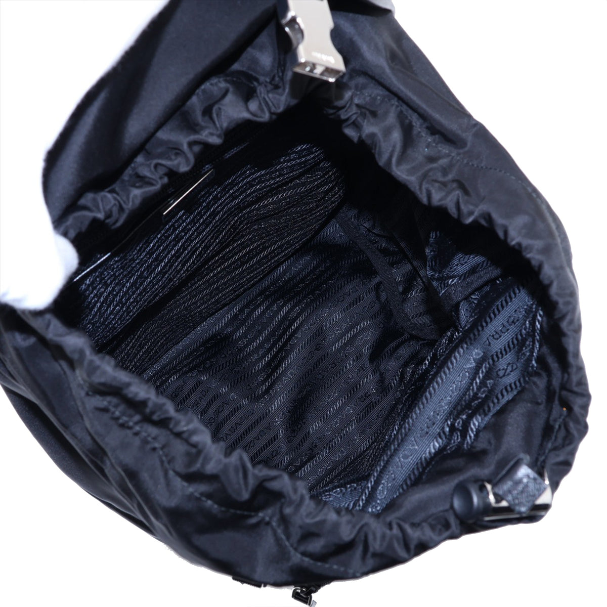 Prada Tessuto Backpack — Black