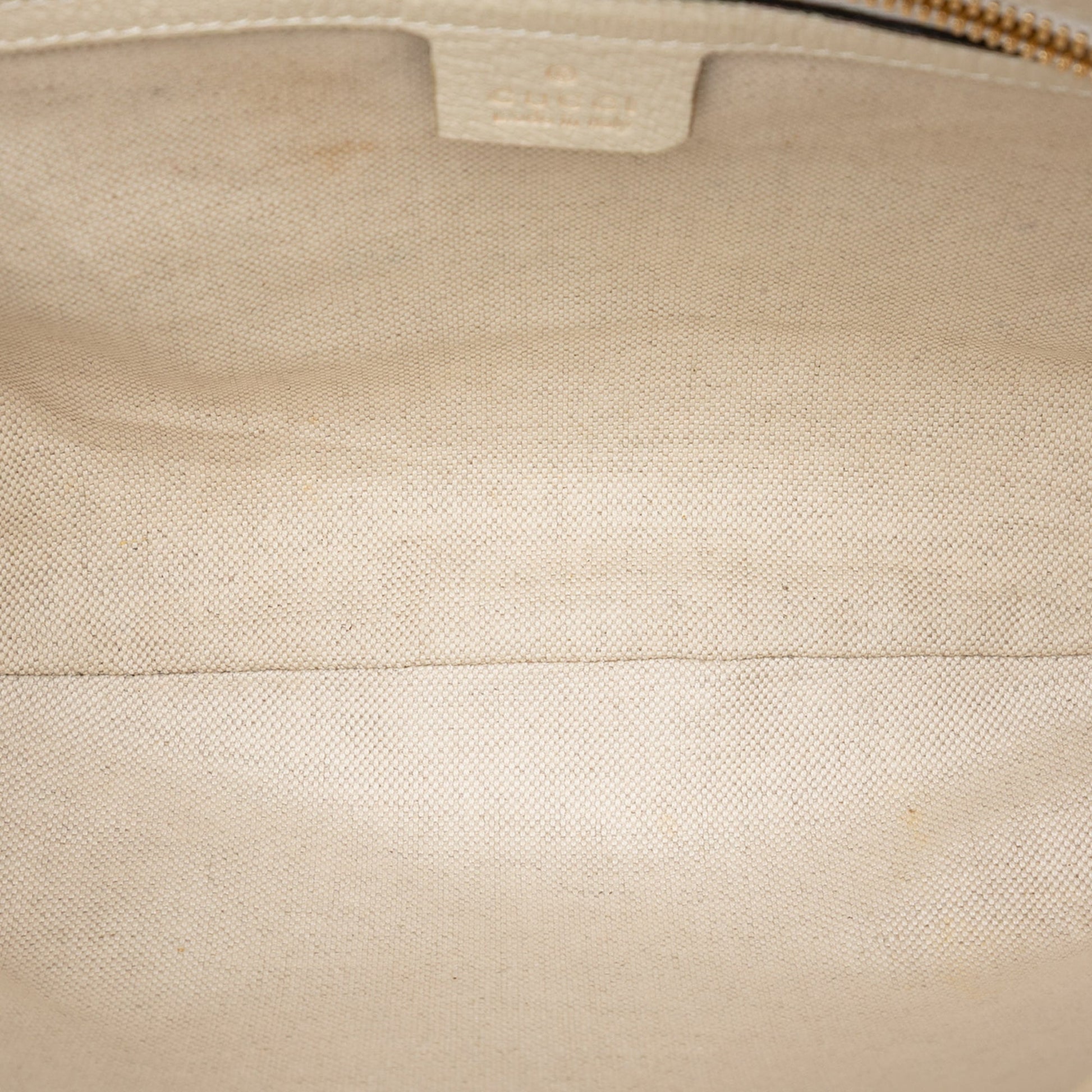 Gucci Small GG Supreme Web Ophidia Flora Half Moon Crossbody