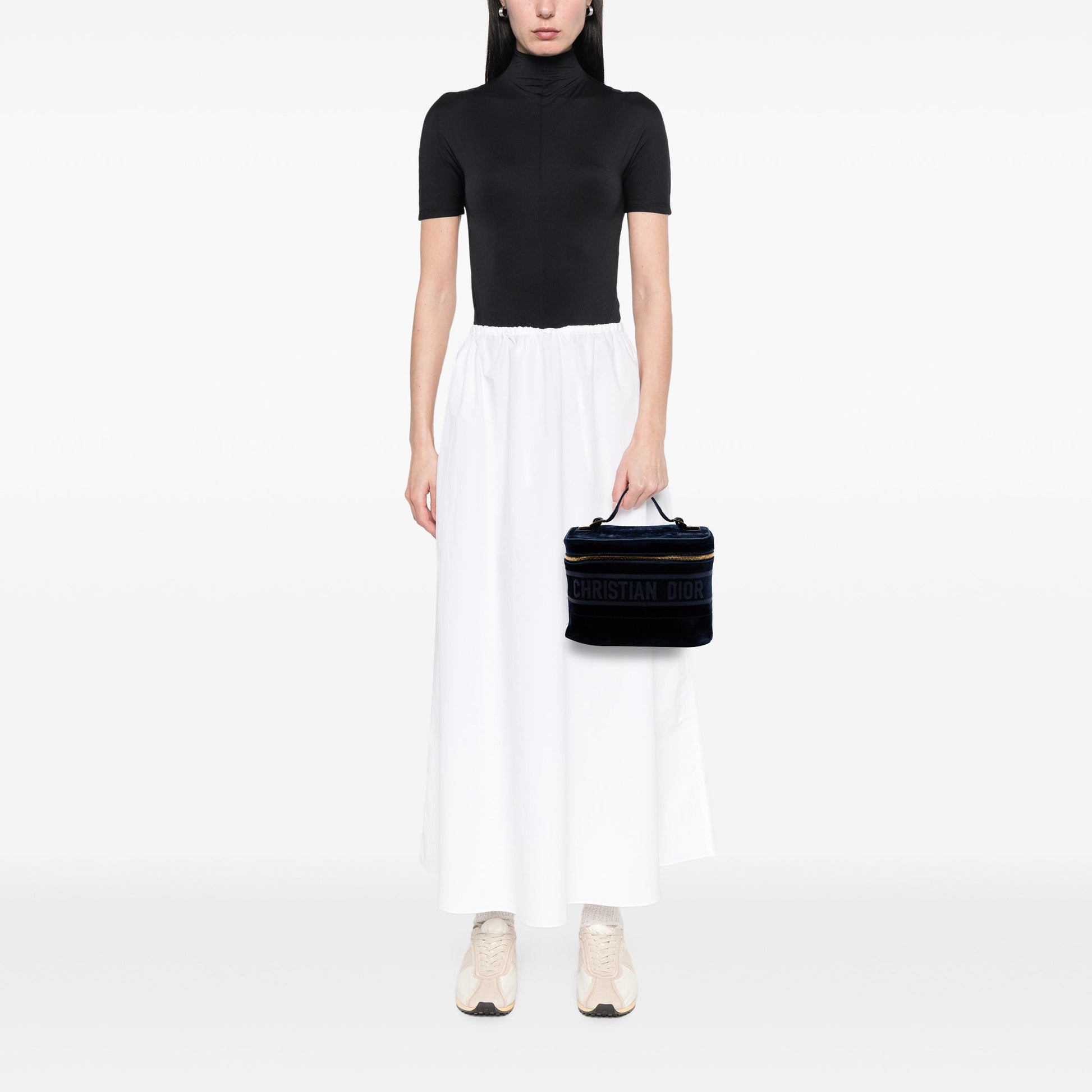 Dior Embroidered Velvet Diortravel Vanity Case