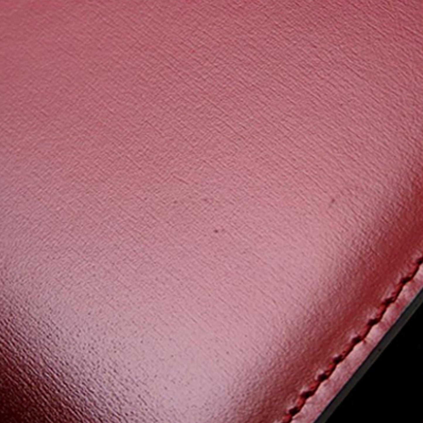 Celine Leather Double Flap Top Handle Bag