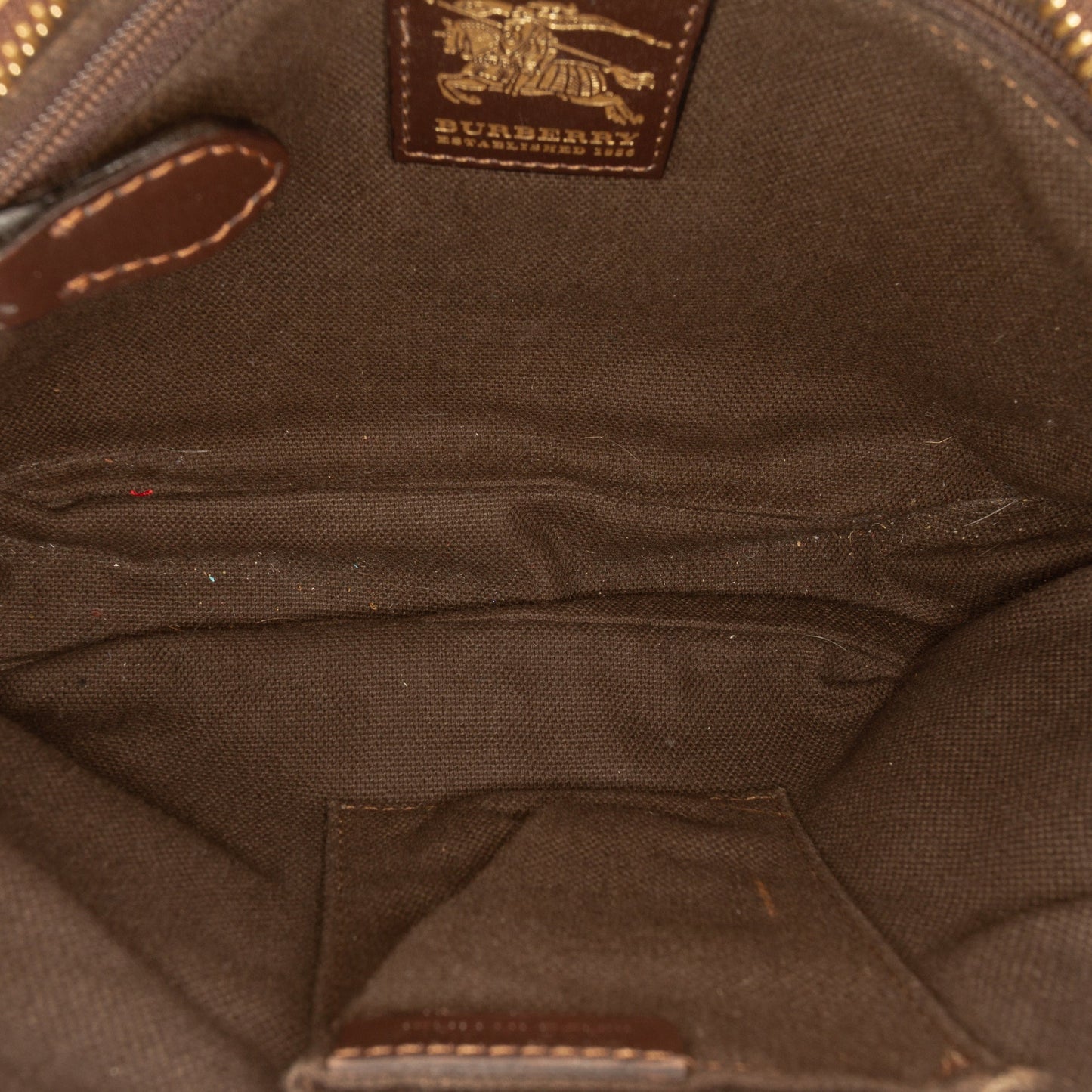 Burberry Haymarket Check Coated Canvas Crossbody
