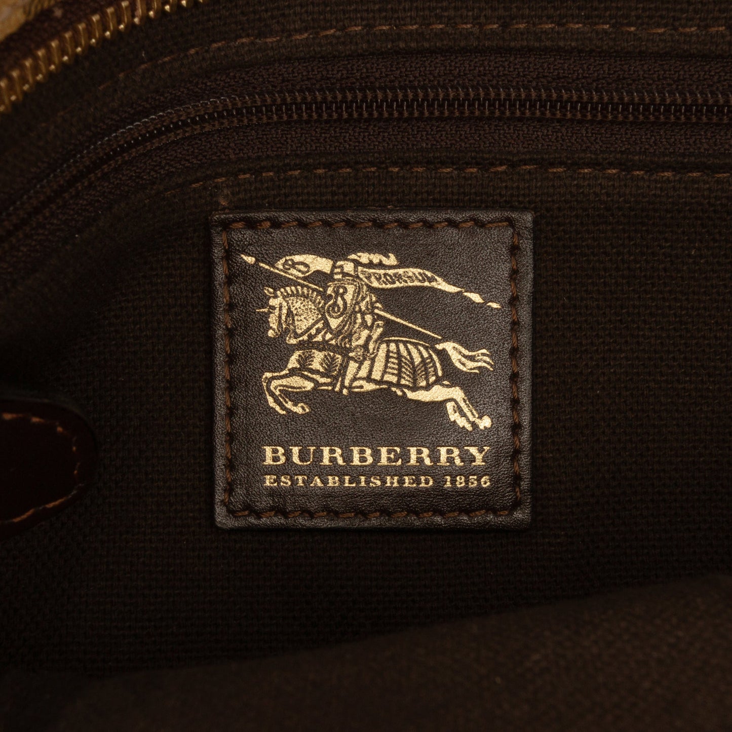 Burberry Haymarket Check Coated Canvas Crossbody