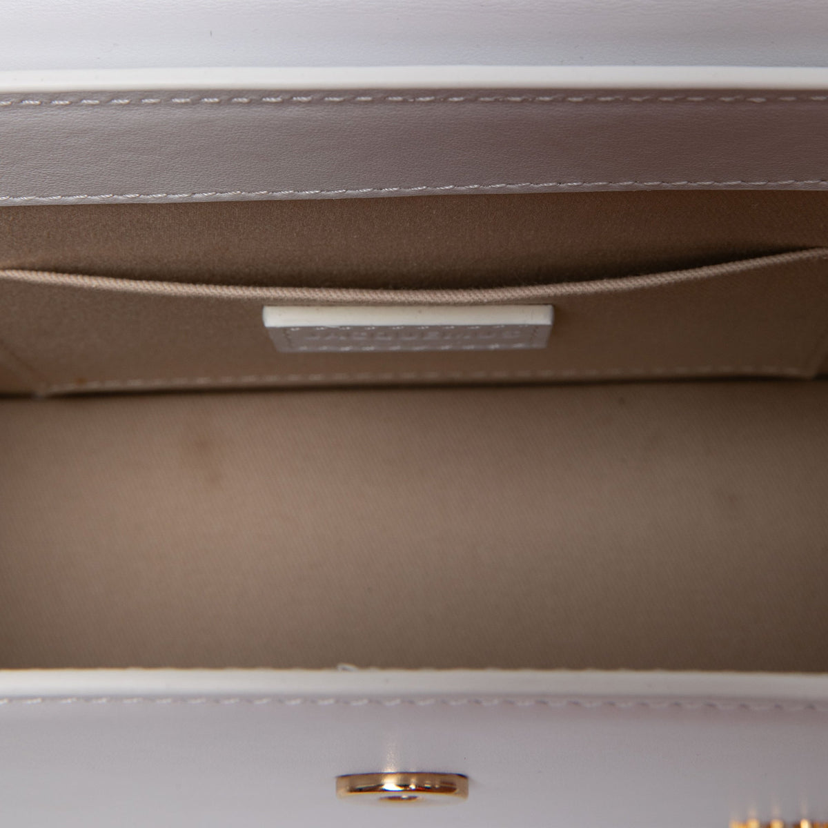 Jacquemus Smooth Calfskin Le Grand Chiquito — White