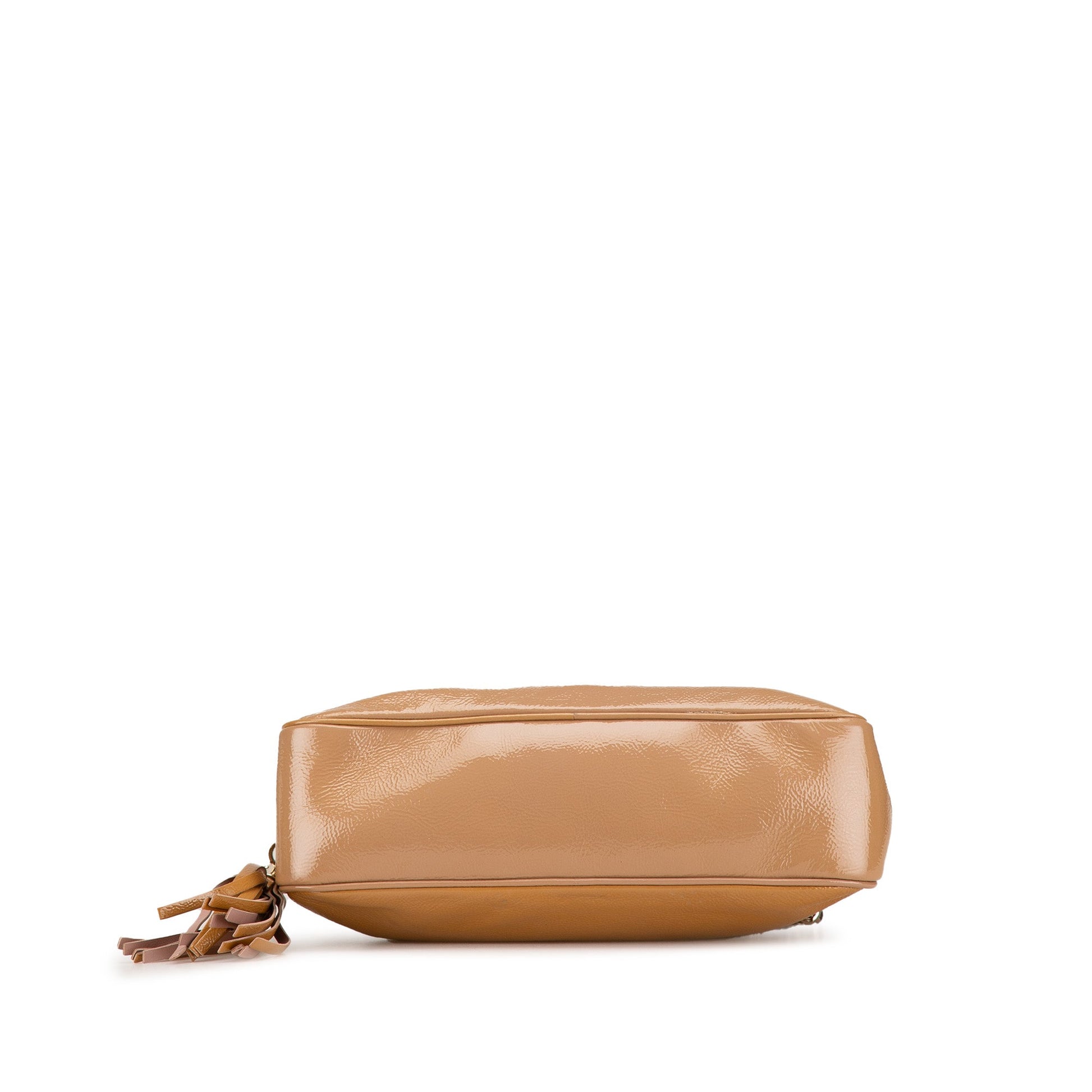 Patent Soho Chain Shoulder Bag