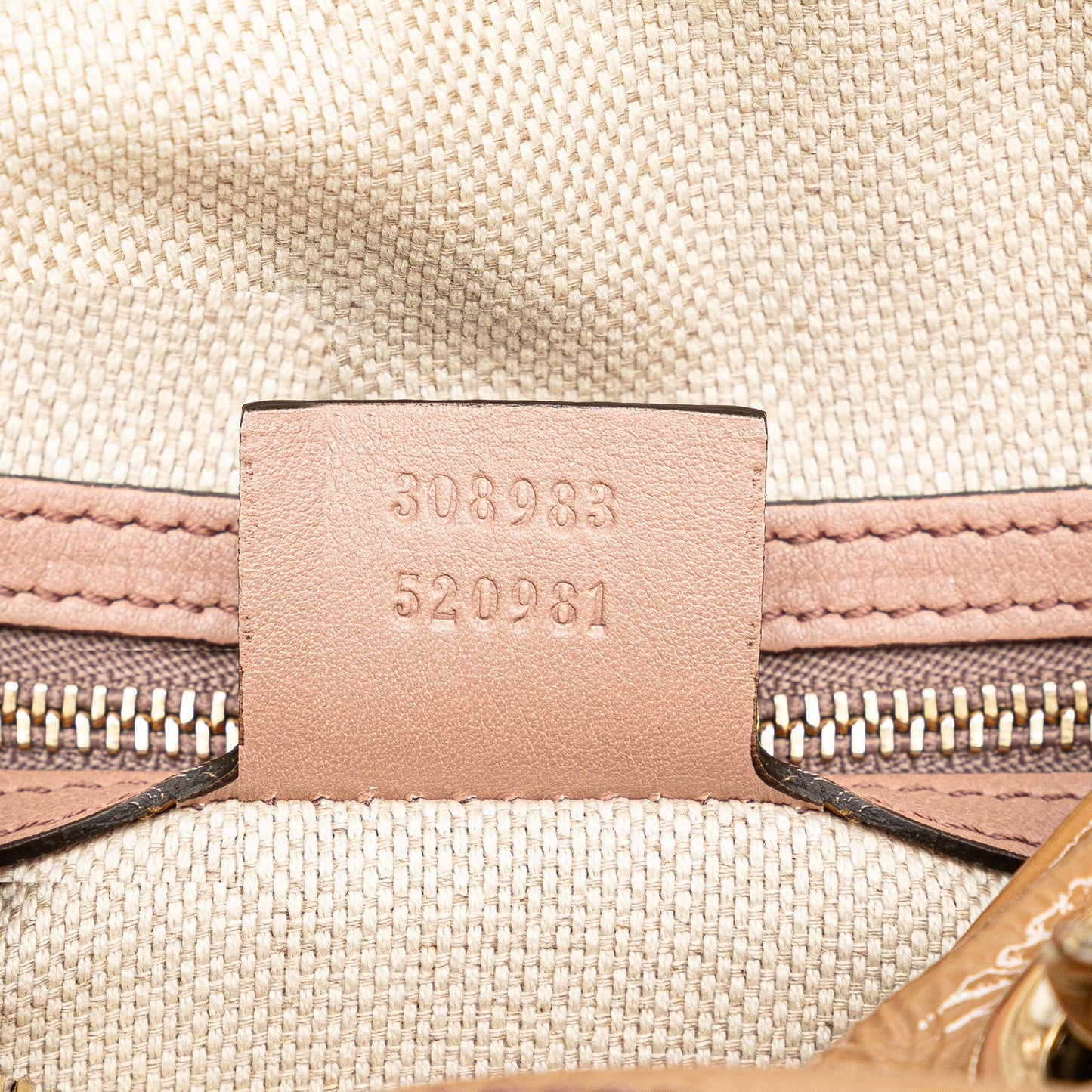 Patent Soho Chain Shoulder Bag