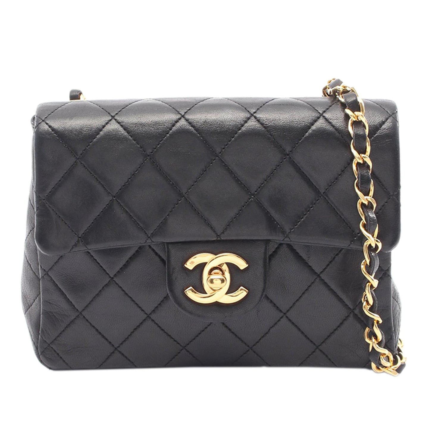 Chanel Mini Square Classic Lambskin Single Flap
