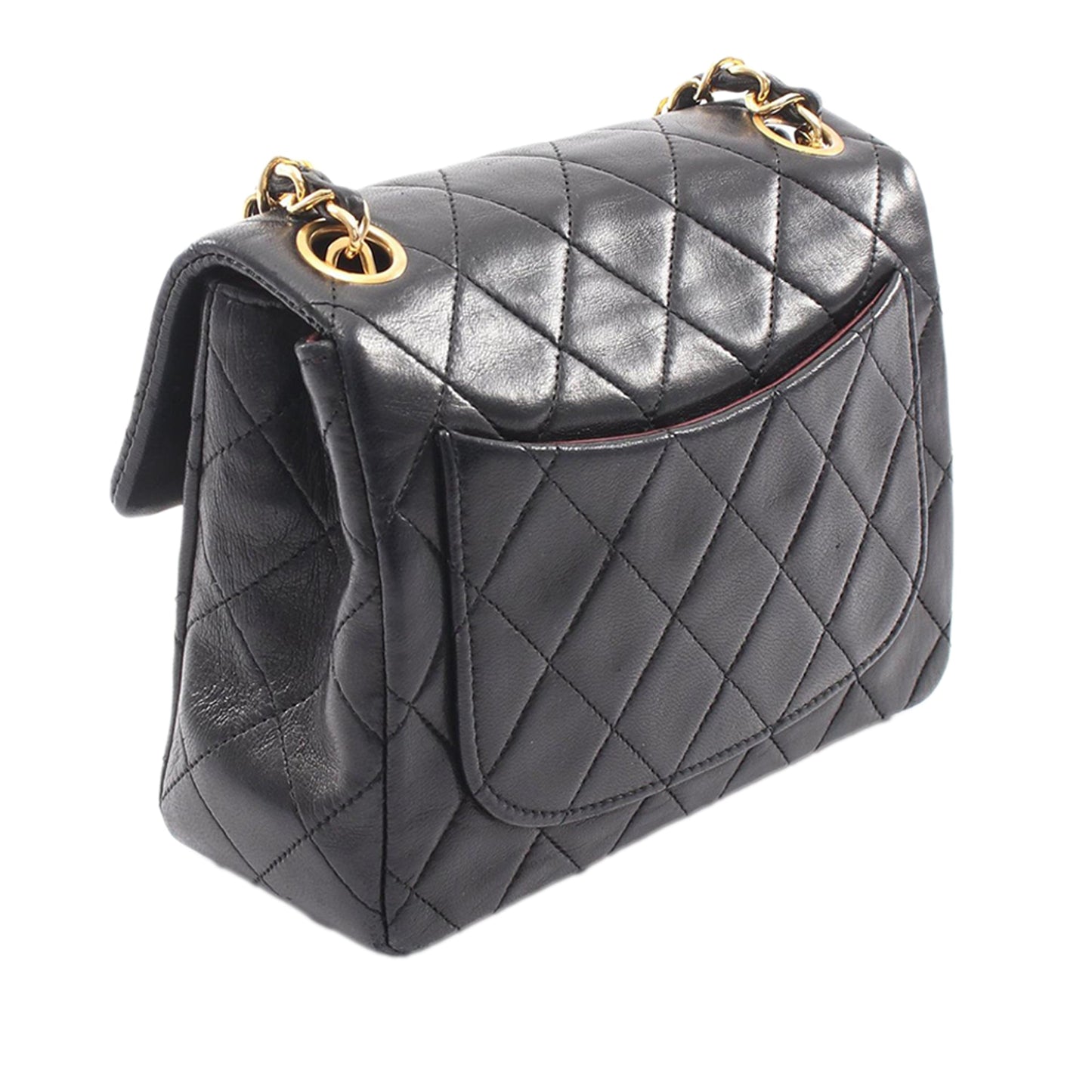 Chanel Mini Square Classic Lambskin Single Flap