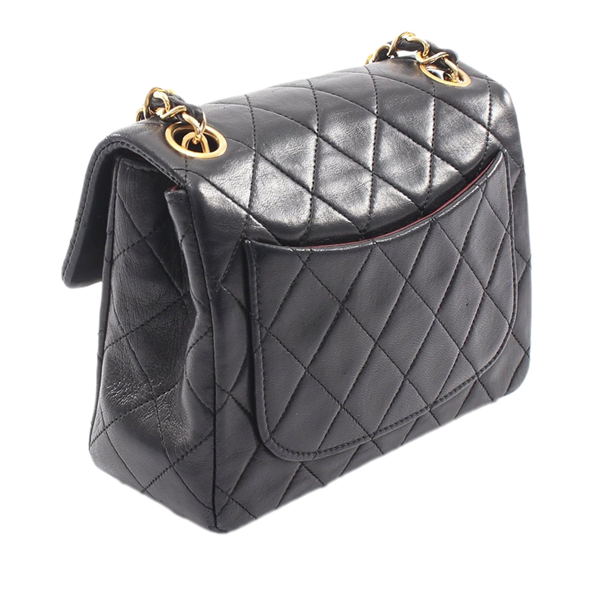 Chanel Mini Square Classic Lambskin Single Flap