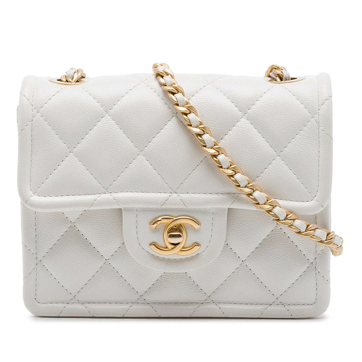 Chanel Mini Quilted Caviar Sweet Flap