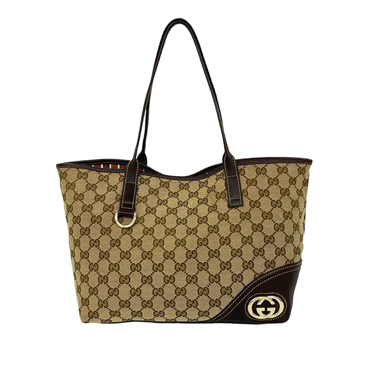Gucci GG Canvas New Britt Tote