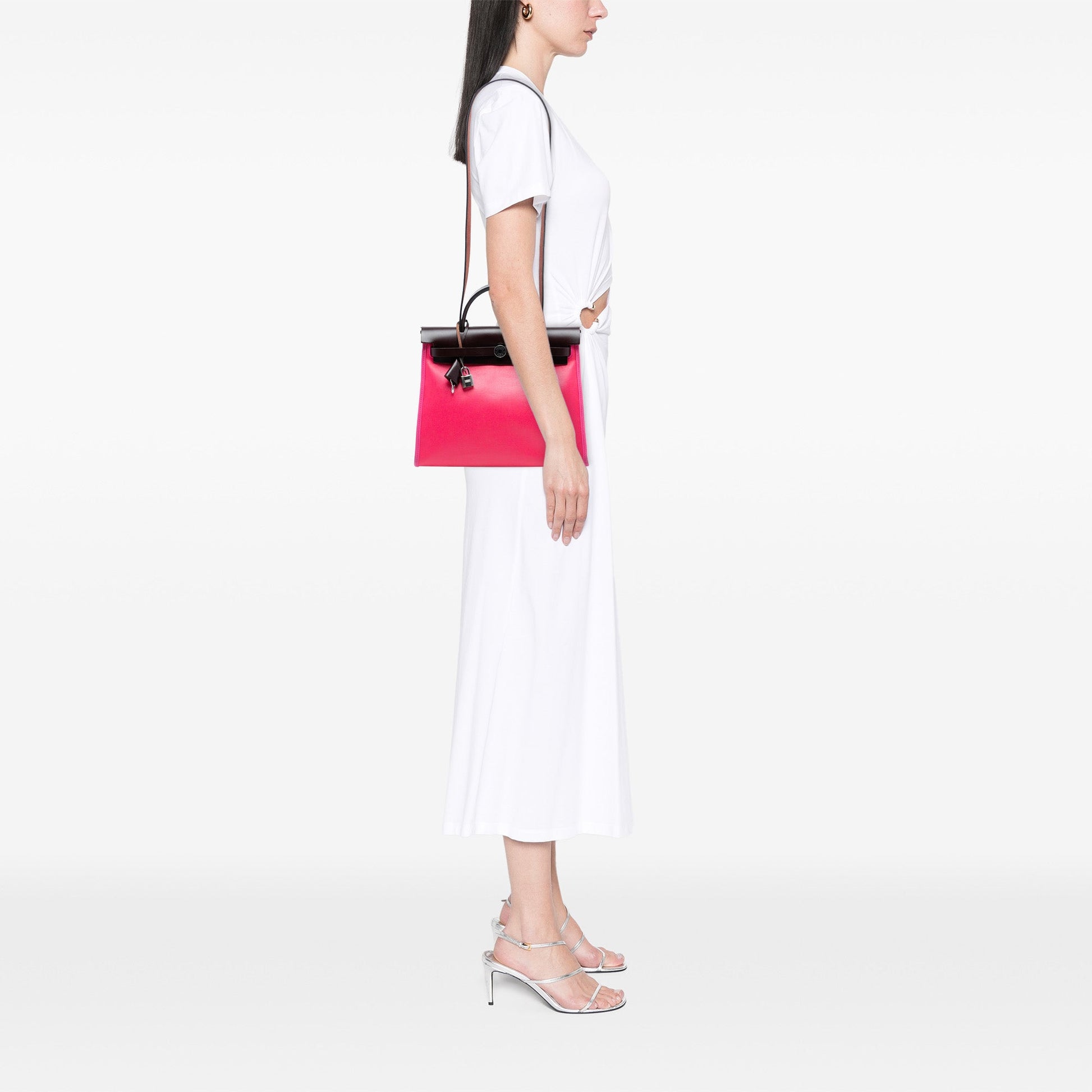 Hermès Toile H Berline Herbag Zip 31